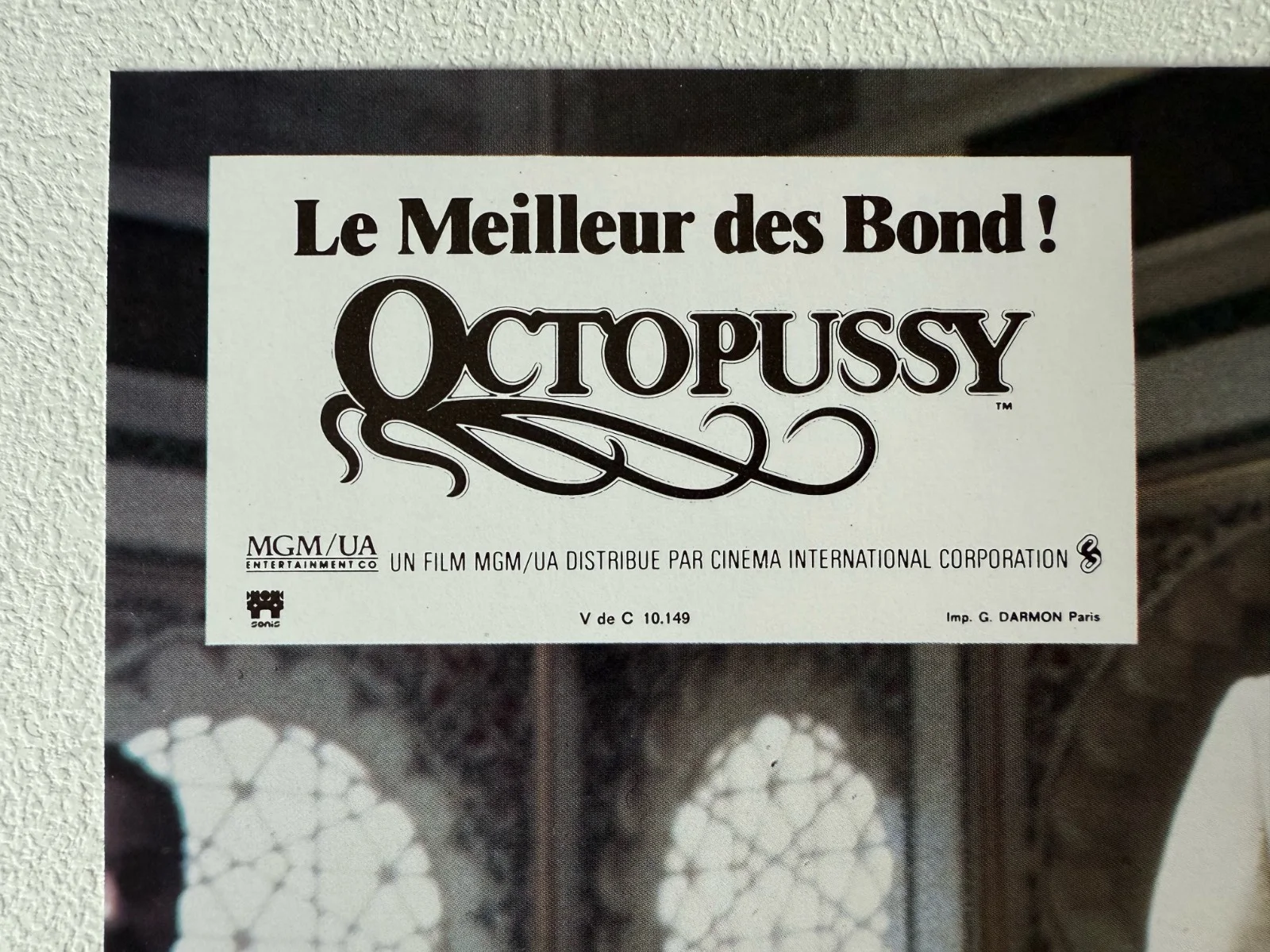 Octopussy 1983 French Lobby Cards x16 + Original Envelope – James Bond Full Set, image 5