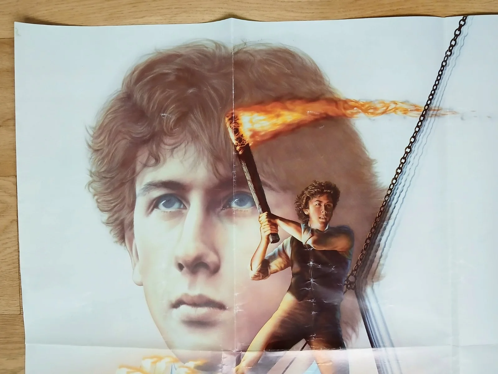 YOUNG SHERLOCK HOLMES (1985) original UK QUAD POSTER - Steven Spielberg, image 2
