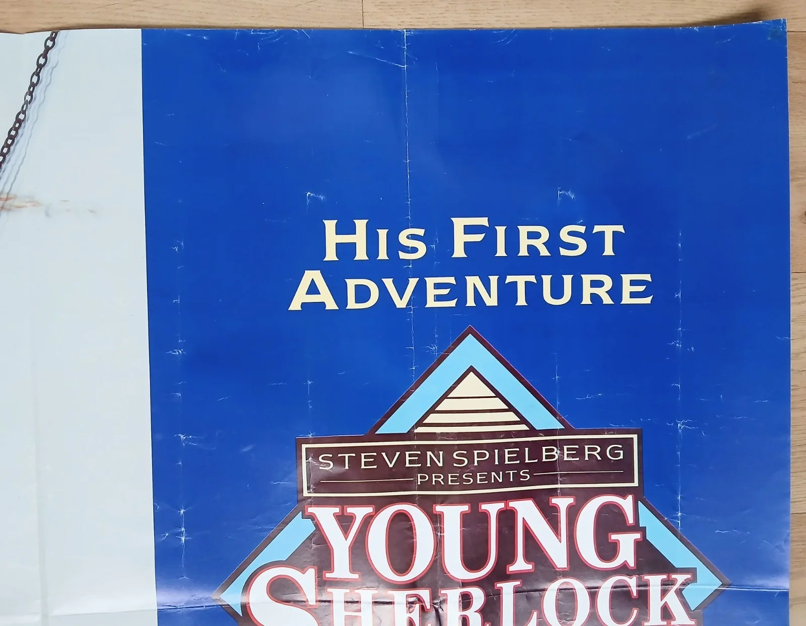 YOUNG SHERLOCK HOLMES (1985) original UK QUAD POSTER - Steven Spielberg, image 3