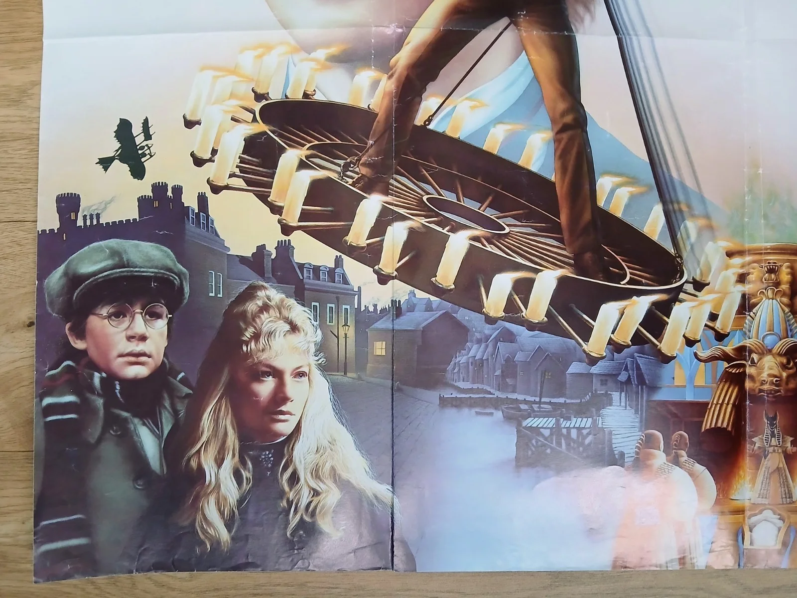 YOUNG SHERLOCK HOLMES (1985) original UK QUAD POSTER - Steven Spielberg, image 4