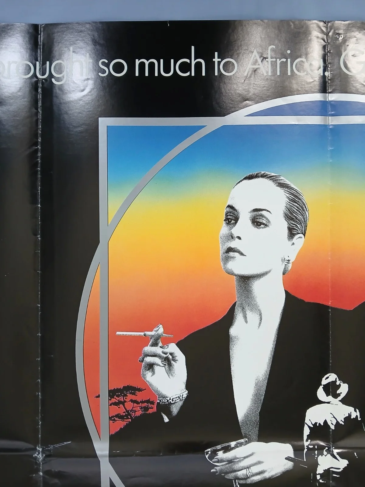 WHITE MISCHIEF (1988) original UK quad poster - Greta Scacchi, Charles Dance, image 3
