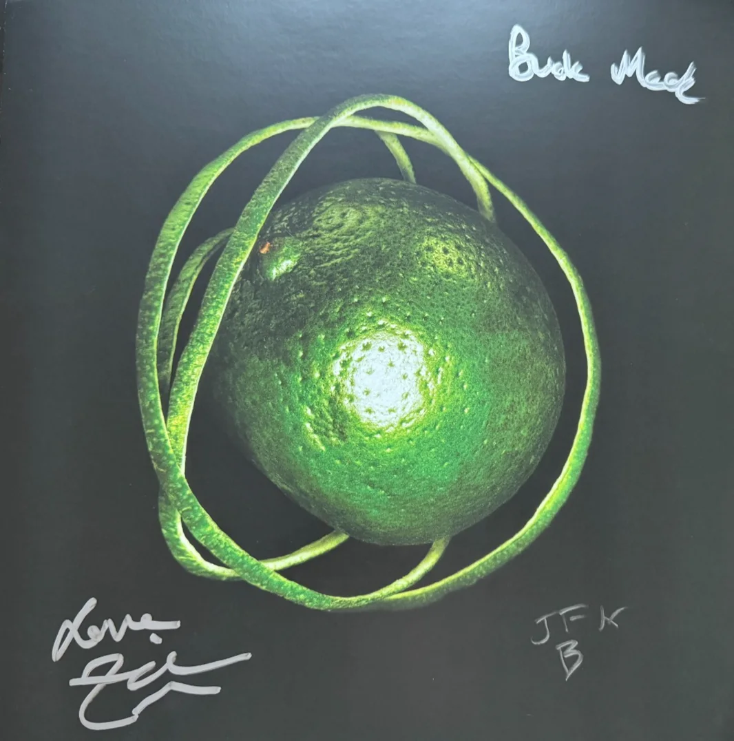 BIG THIEF SIGNED DOUBLE INFININTY 12" FLAT W/ SPARKLE VINYL AUTOGRAPH COA B, image 2