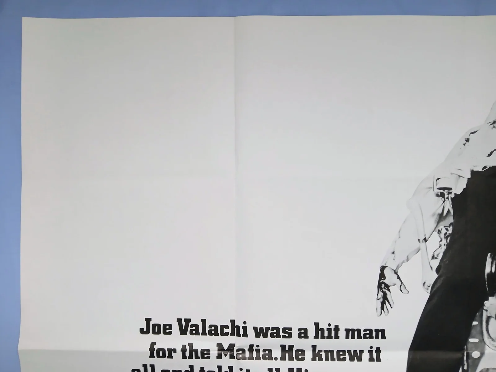THE VALACHI PAPERS (1972) original UK quad poster - Terence Young Mafia thriller, изображение 2