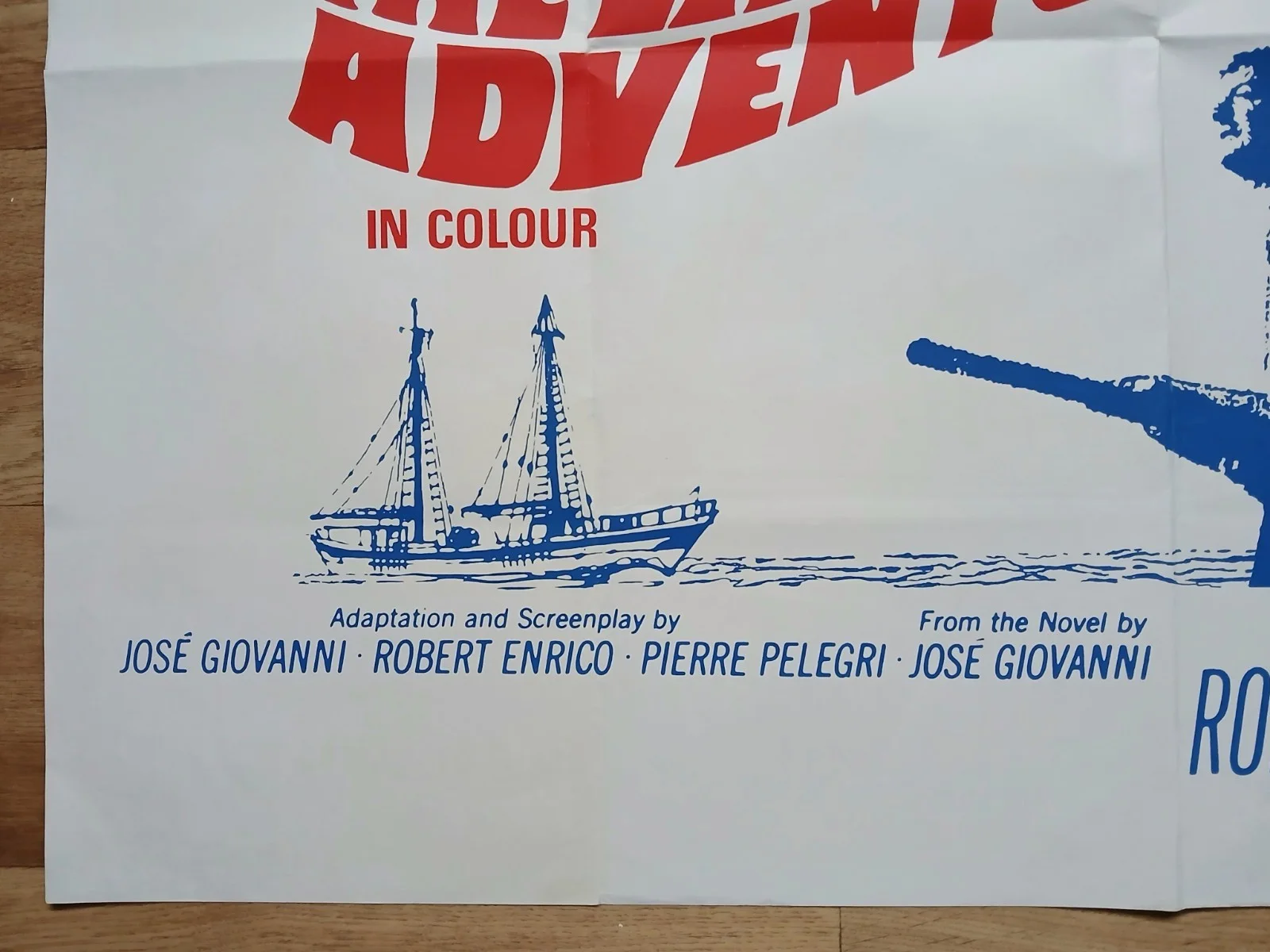 THE LAST ADVENTURE (1967) rare original UK quad poster - Alain Delon, изображение 4