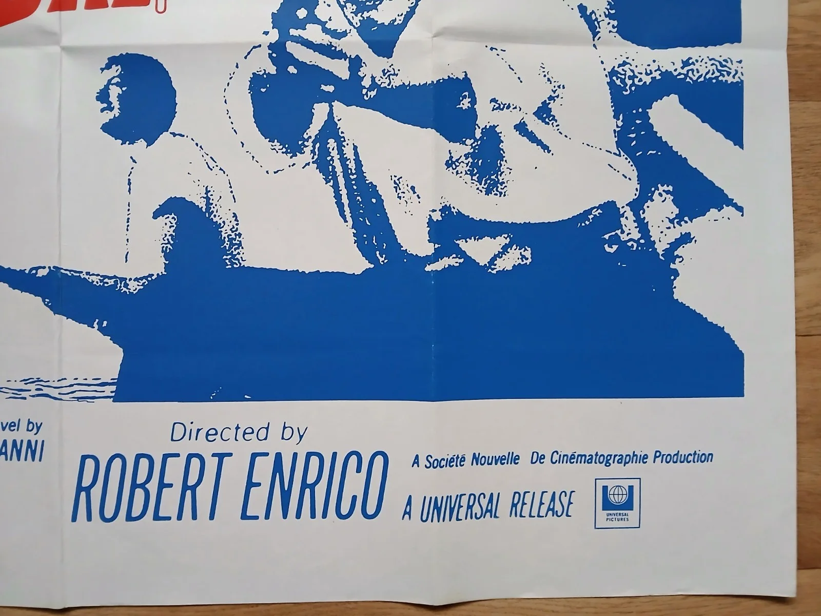 THE LAST ADVENTURE (1967) rare original UK quad poster - Alain Delon, изображение 5