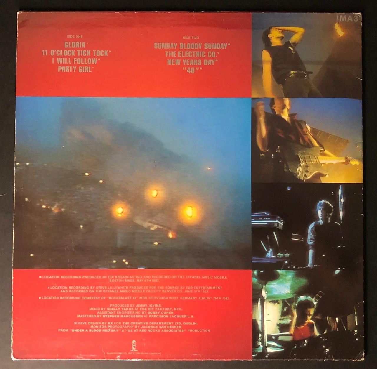 U2 Bono Signed Autographed Vinyl Album / JSA COA / Signed Album Cover, изображение 4