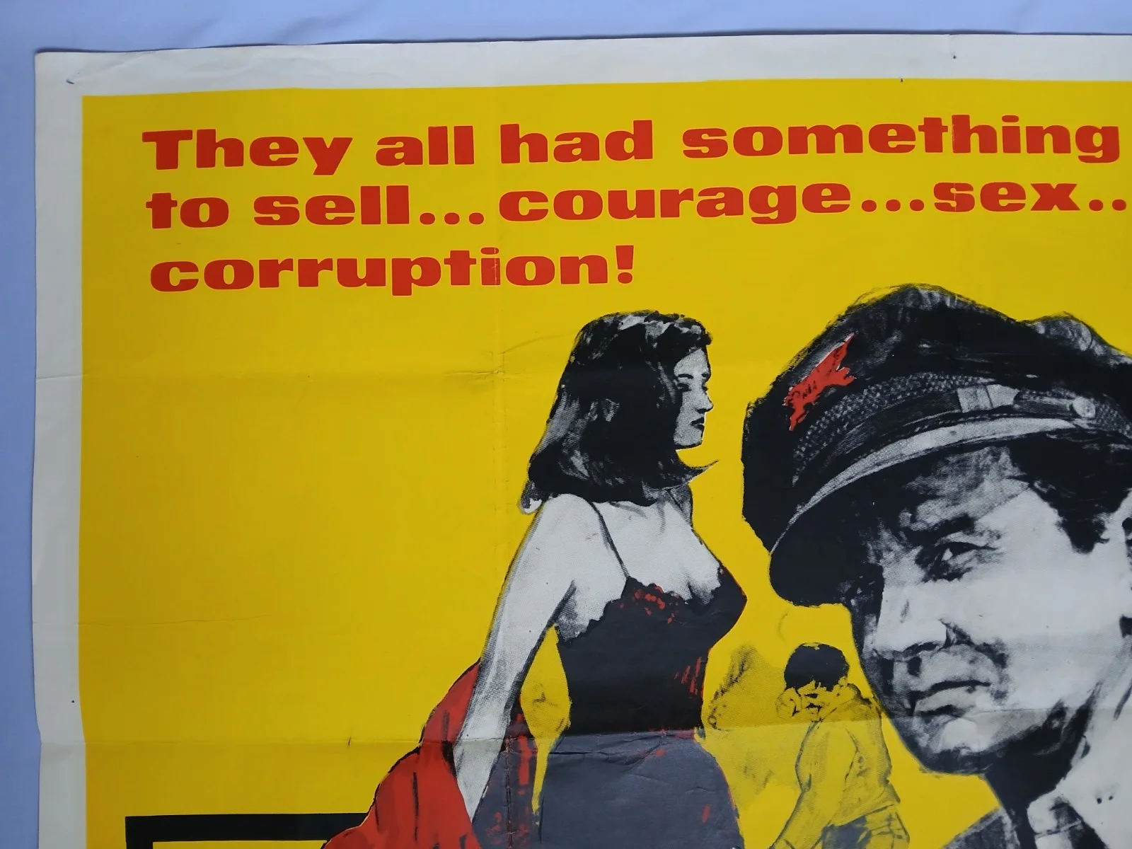 THE HELL WITH HEROES (1968) original UK quad poster - WW2 action thriller, изображение 2