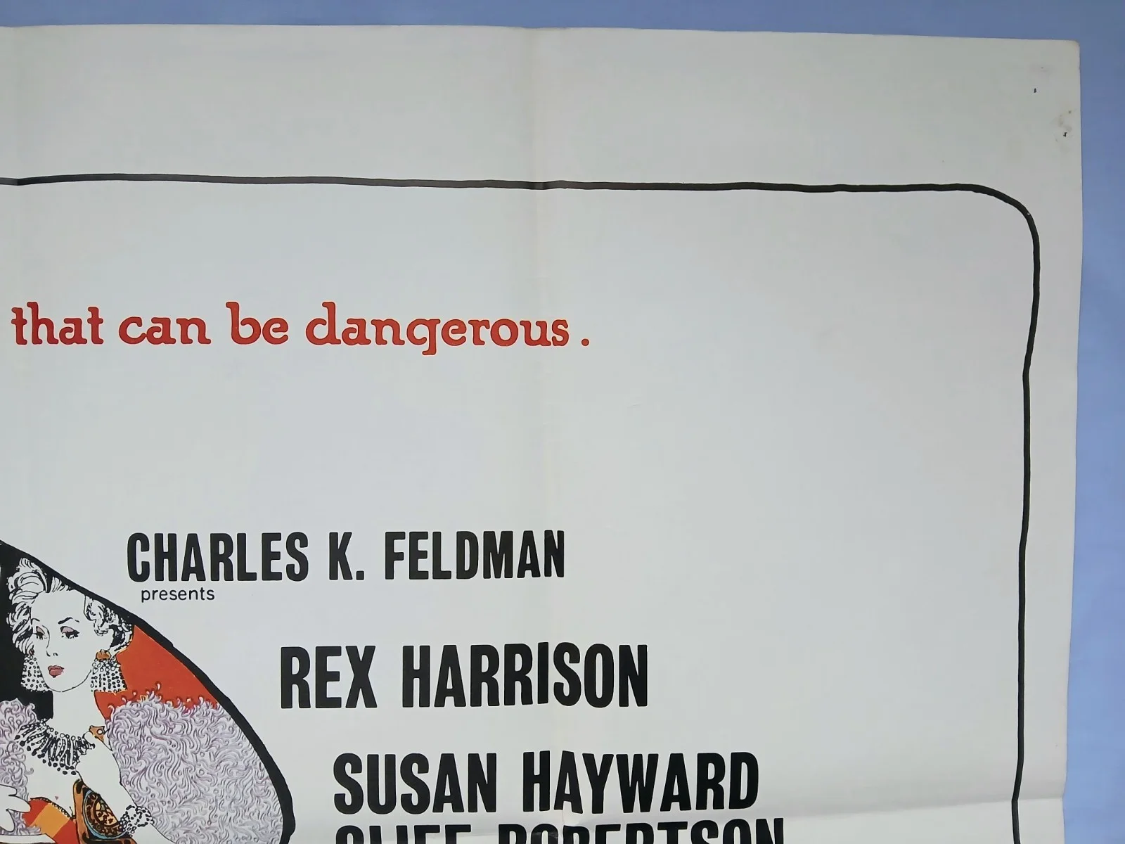 THE HONEY POT (1967) original UK quad poster - Rex Harrison, Susan Hayward, изображение 3