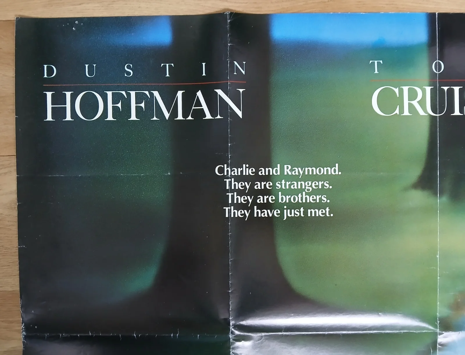 RAIN MAN (1988) original UK quad poster - Dustin Hoffman, Tom Cruise, изображение 2