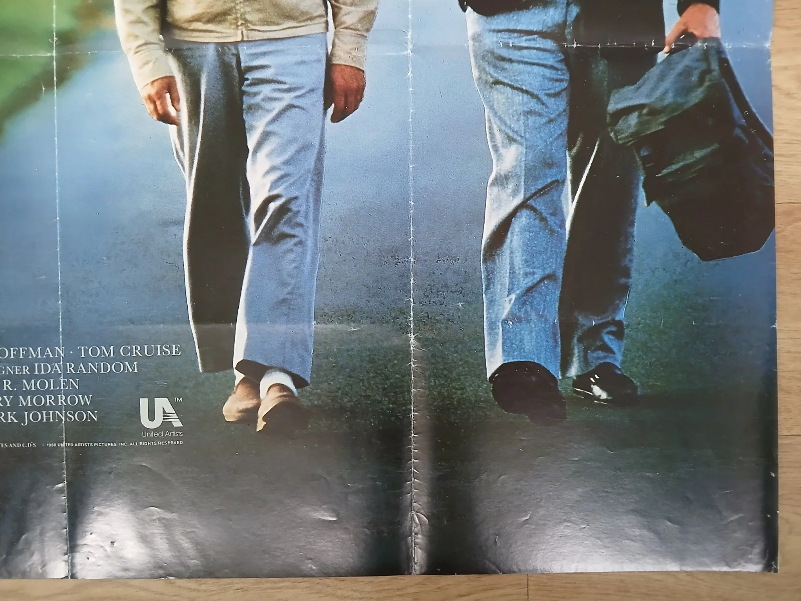 RAIN MAN (1988) original UK quad poster - Dustin Hoffman, Tom Cruise, изображение 5
