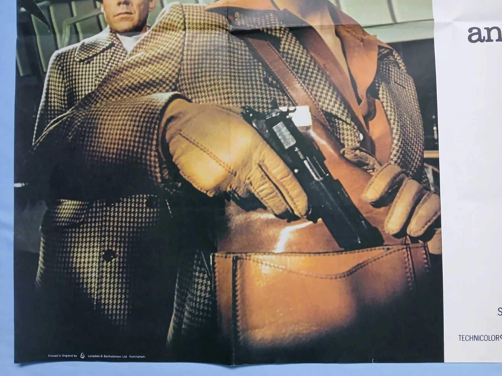 PERMISSION TO KILL (1975) original UK quad poster - Dirk Bogarde, Ava Gardner, image 4