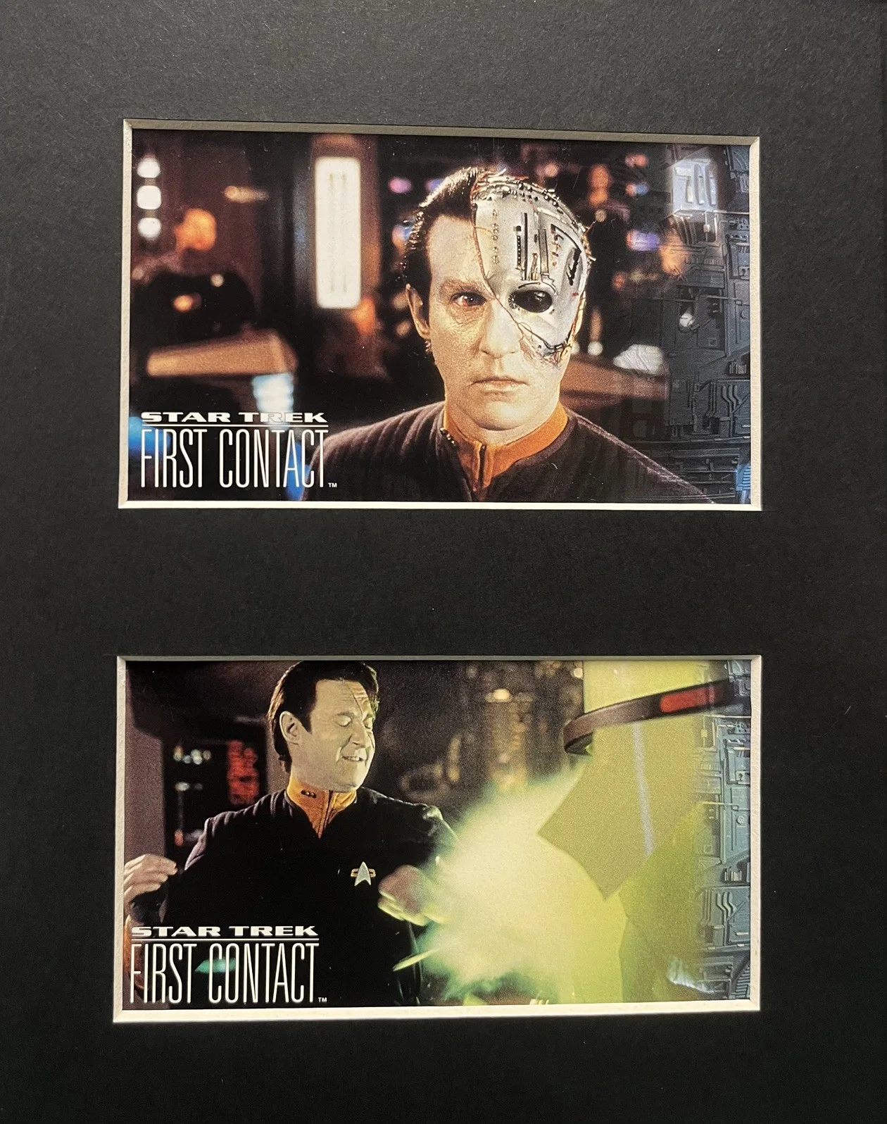 STAR TREK. First Contact 35mm Film Cell Mounted Display, image 2