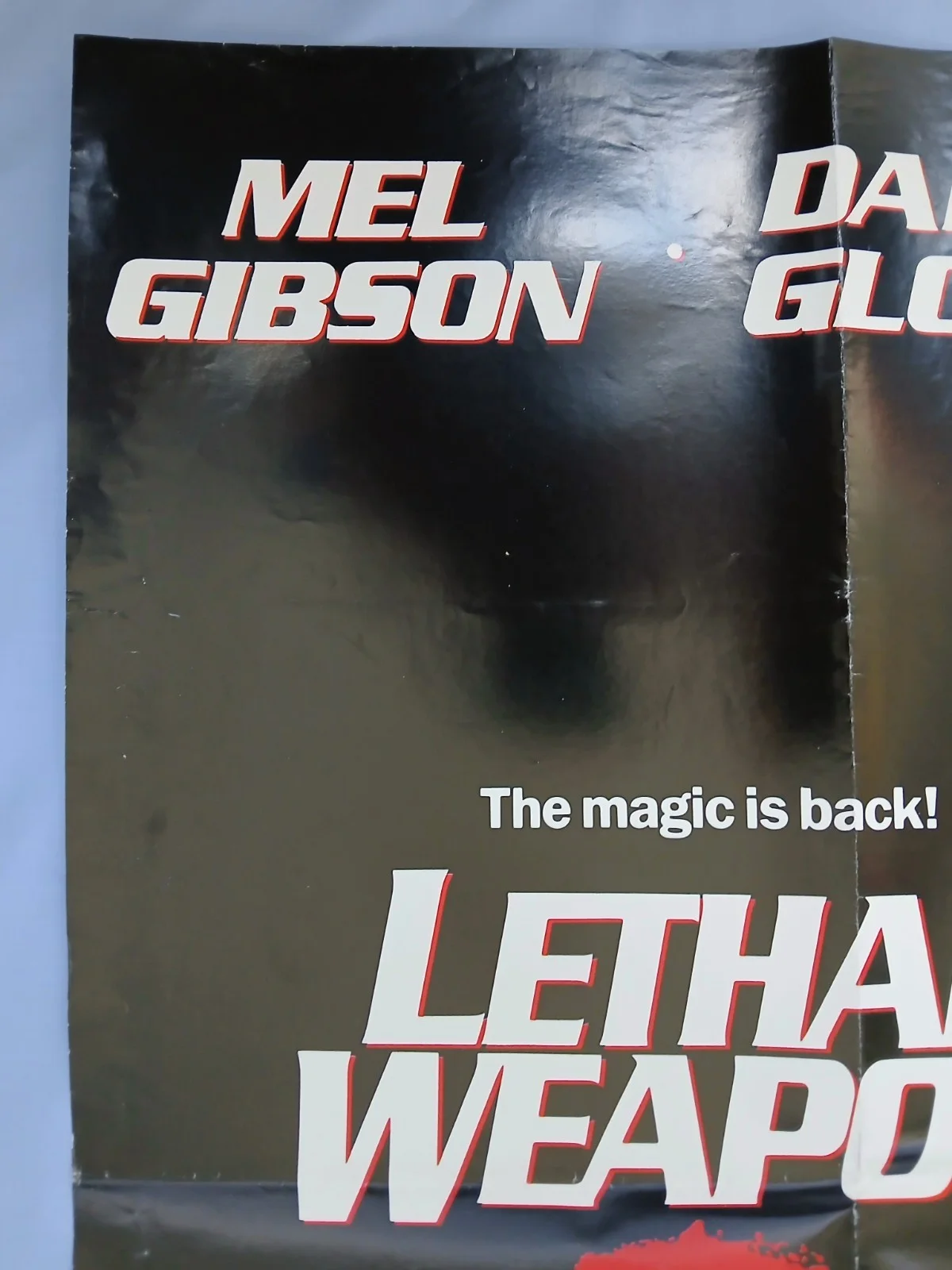 LETHAL WEAPON 2 (1989) original UK quad poster - Mel Gibson, Danny Glover, изображение 2