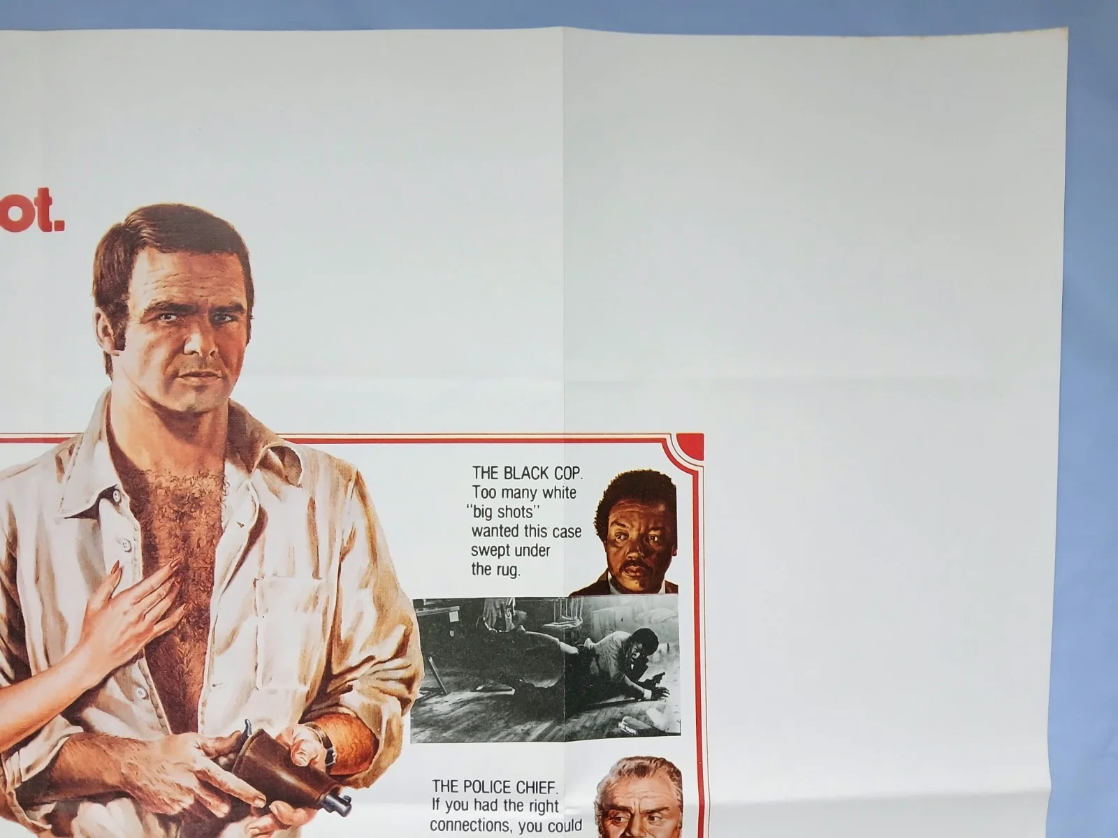 HUSTLE (1975) original UK quad movie poster - Burt Reynolds - Catherine Deneuve, изображение 3