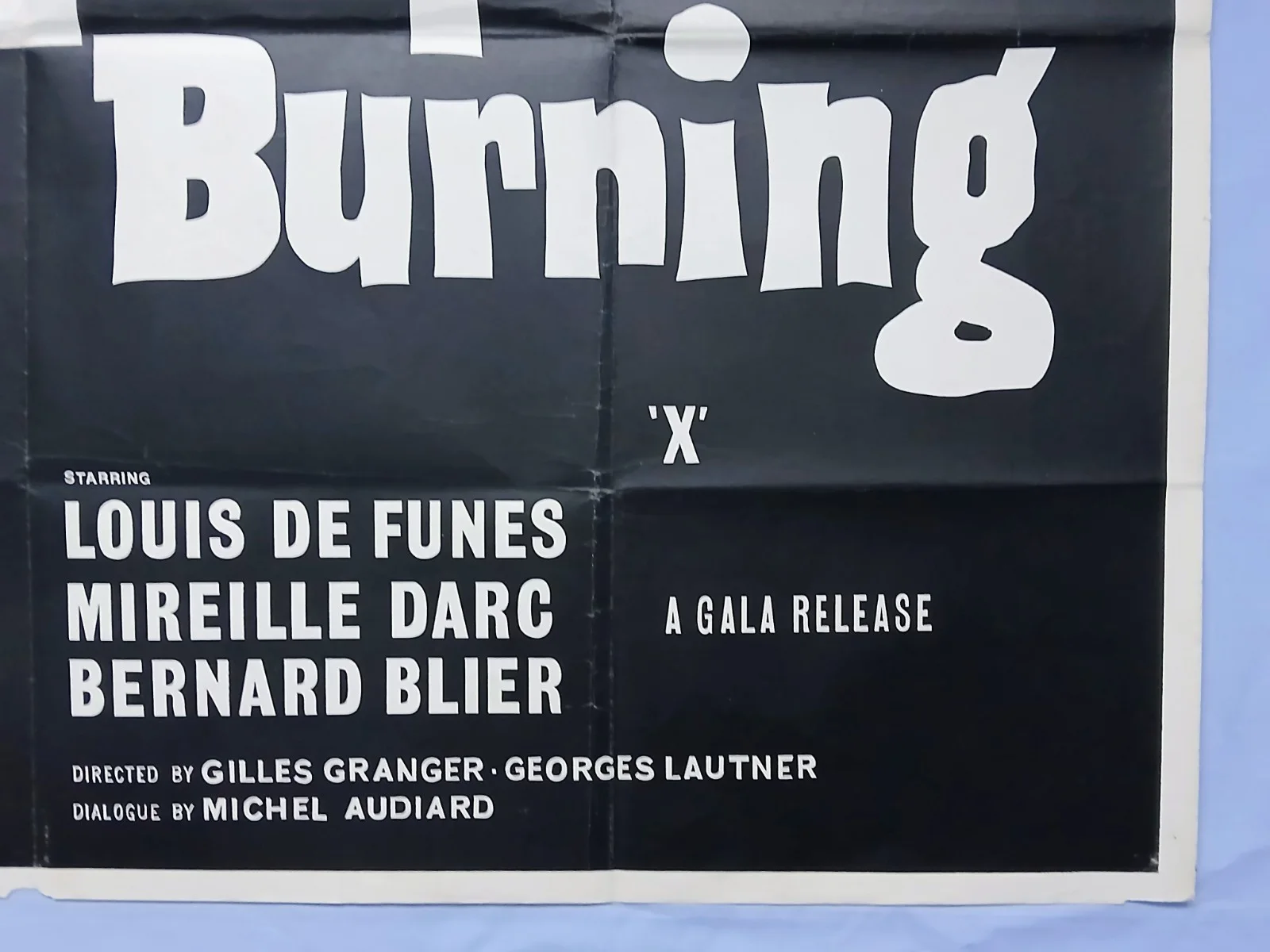 HOW TO KEEP THE RED LAMP BURNING (1965) v.rare original UK quad poster, изображение 5