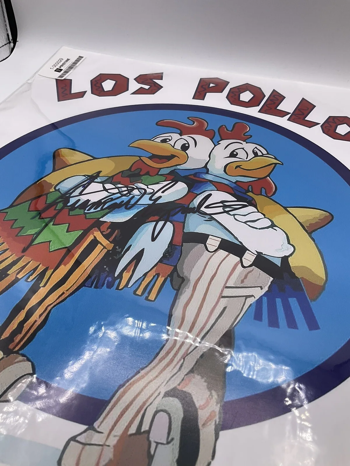 Giancarlo Esposito — Giancarlo Esposito Signed Breaking Bad Los Pollos Hermanos 16x20 JSA AT50801, image 3