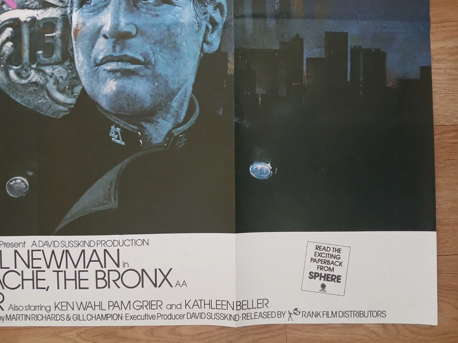 FORT APACHE THE BRONX (1981) original UK quad poster - Paul Newman, изображение 4