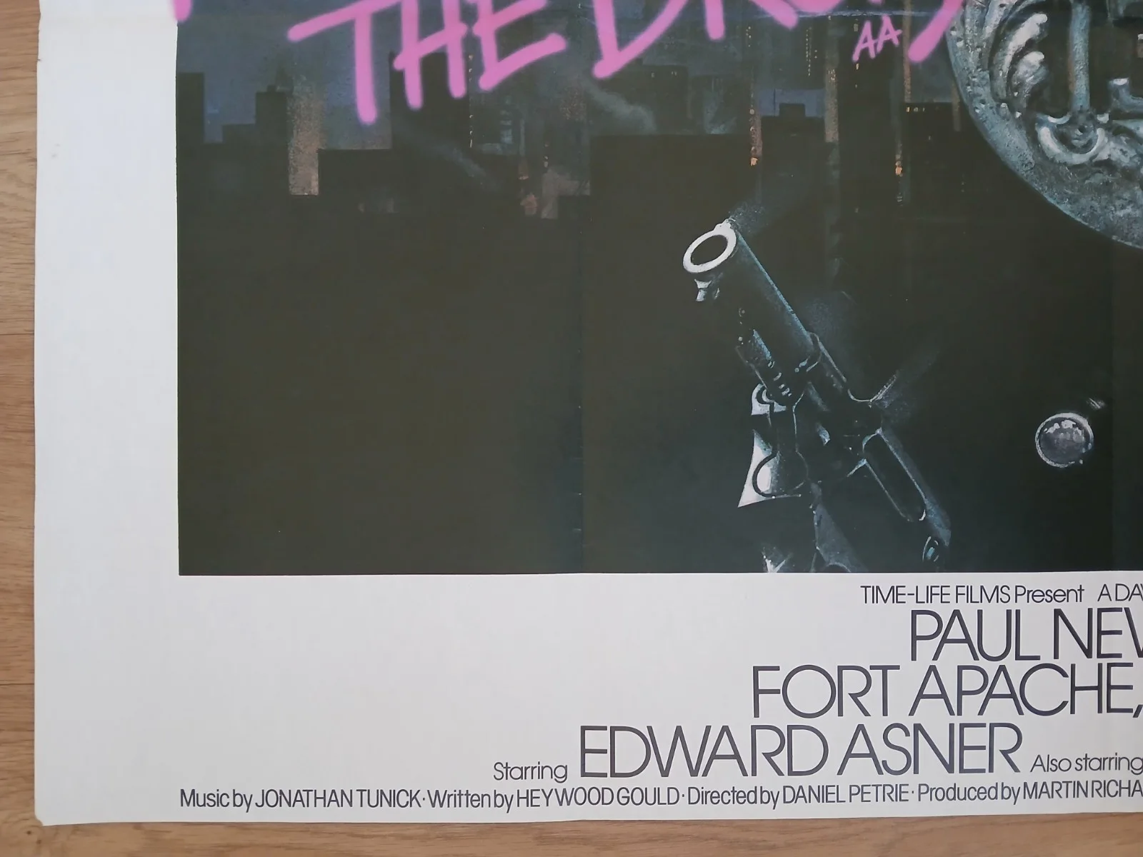 FORT APACHE THE BRONX (1981) original UK quad poster - Paul Newman, изображение 5