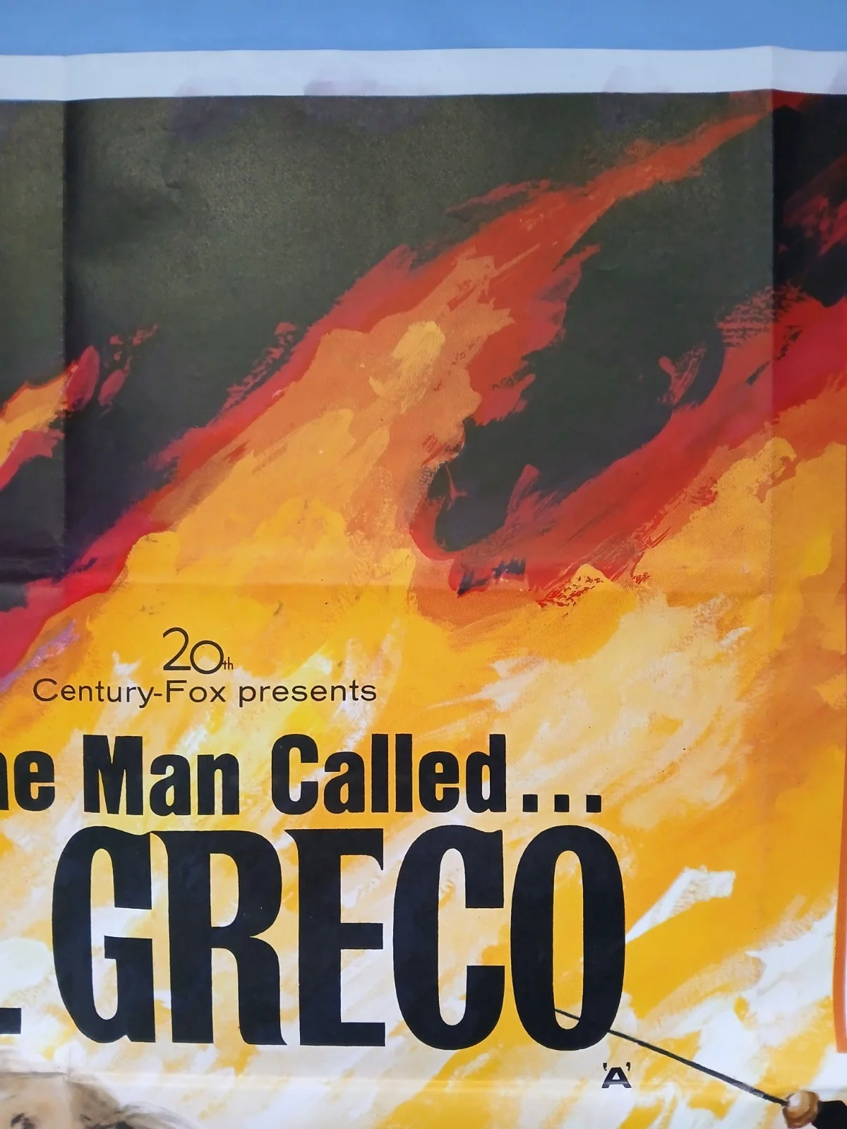 EL GRECO (1966) original UK quad poster - Mel Ferrer as famous painter, image 4