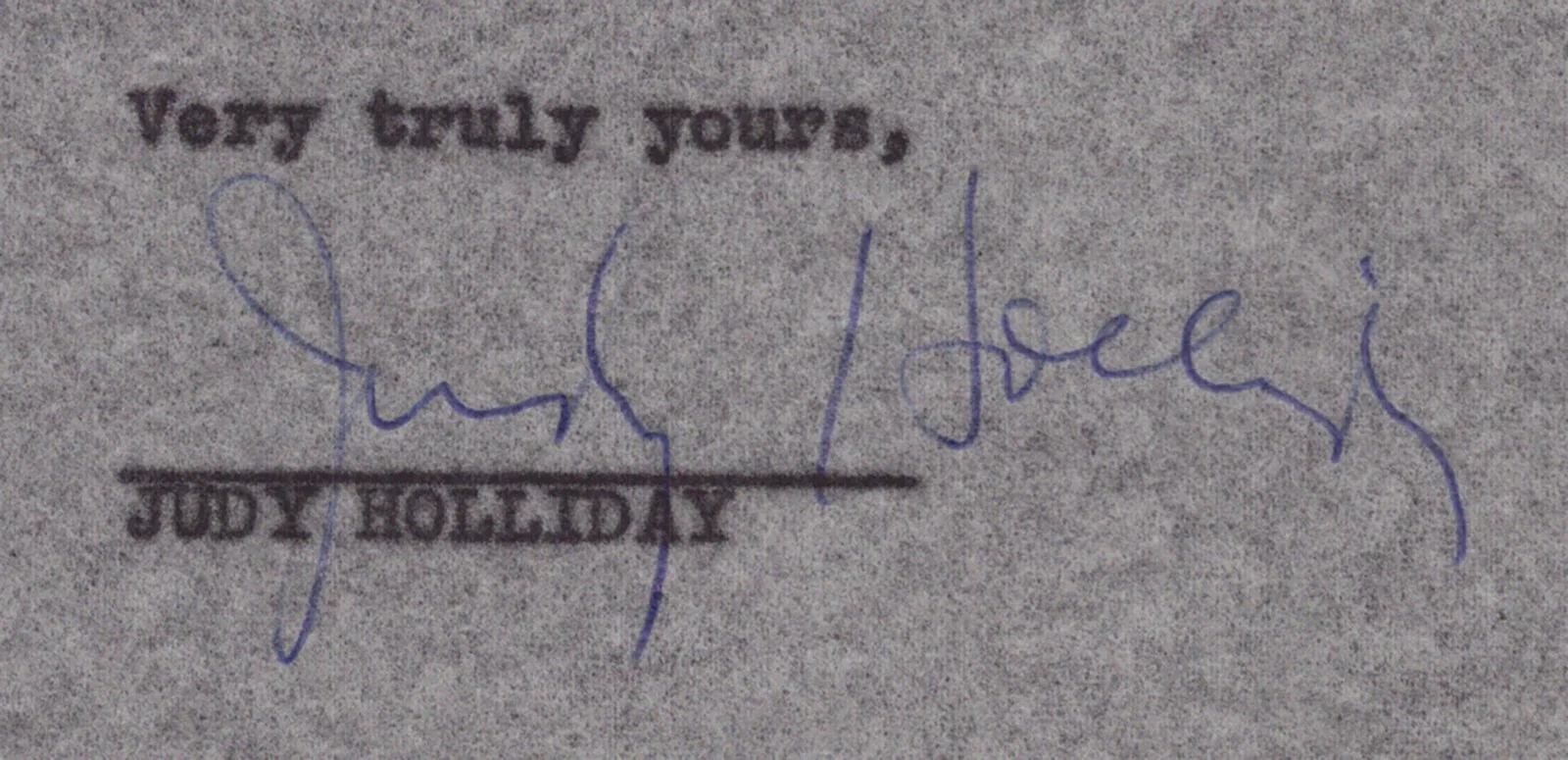 Judy Holliday — JUDY HOLLIDAY - CONTRACT SIGNED 07/20/1960, image 2