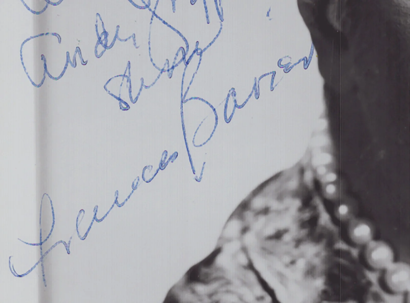 Frances E. Bavier — FRANCES E. BAVIER - AUTOGRAPHED INSCRIBED PHOTOGRAPH, image 2