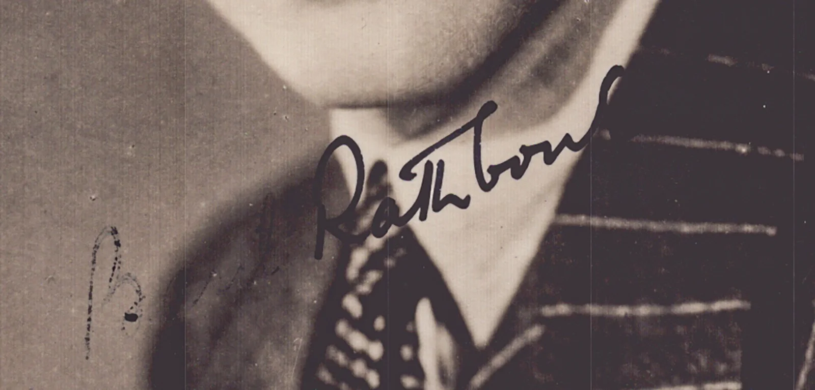 Basil Rathbone — BASIL RATHBONE - AUTOGRAPHED SIGNED PHOTOGRAPH, image 2
