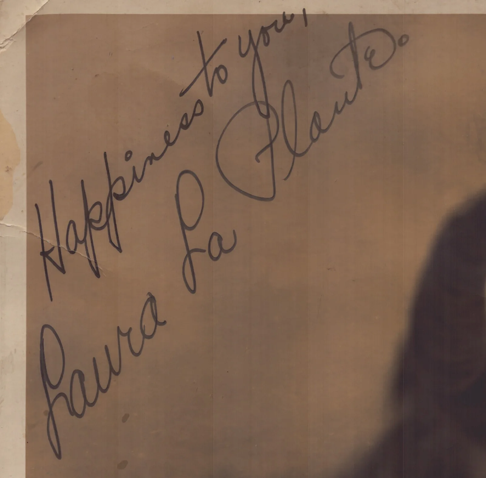 Laura La Plante — LAURA LA PLANTE - PHOTOGRAPH SIGNED, image 2