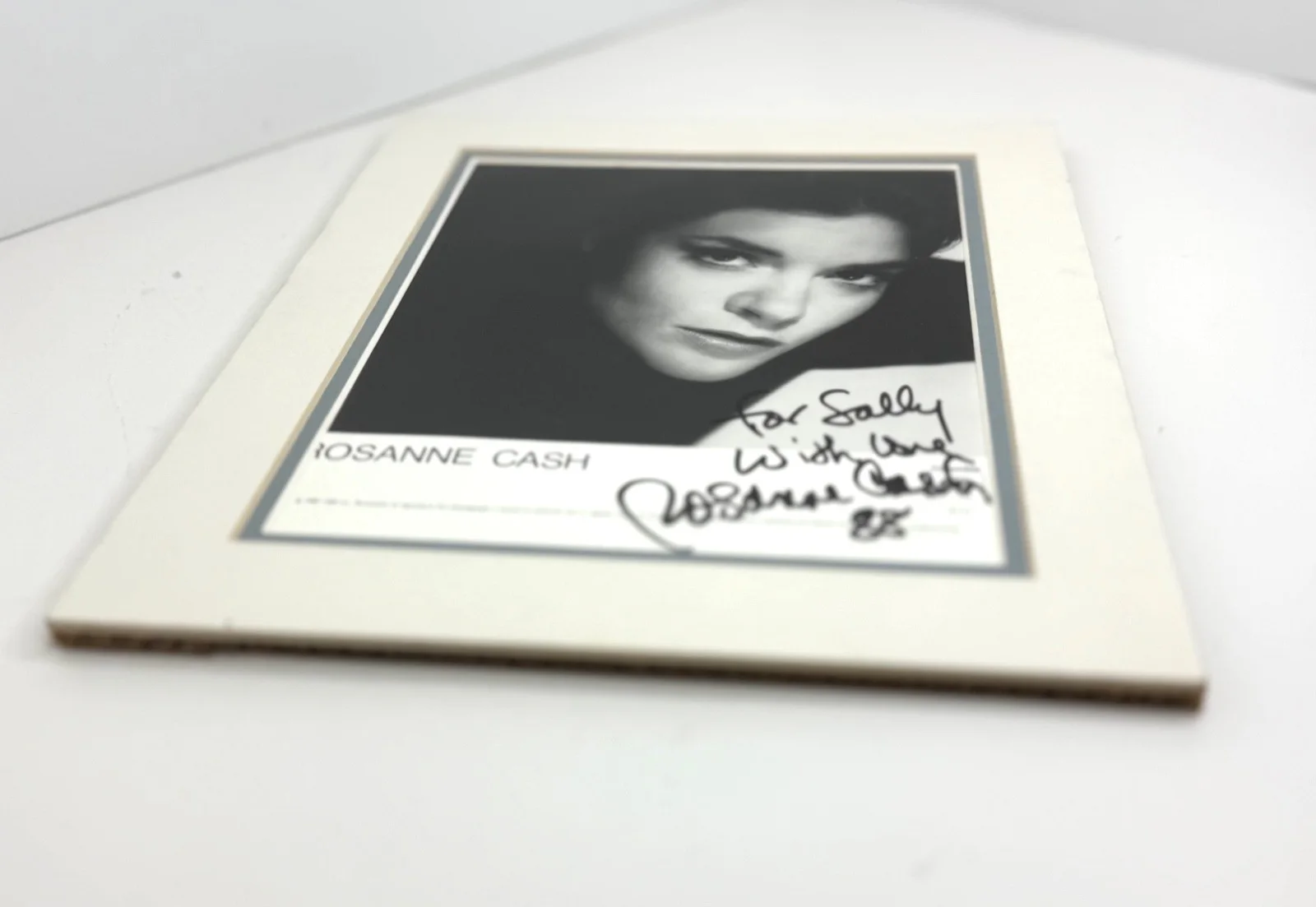 Rosanne Cash (Johnny Cash daughter) signed photo, 1988, not authenticated, изображение 4