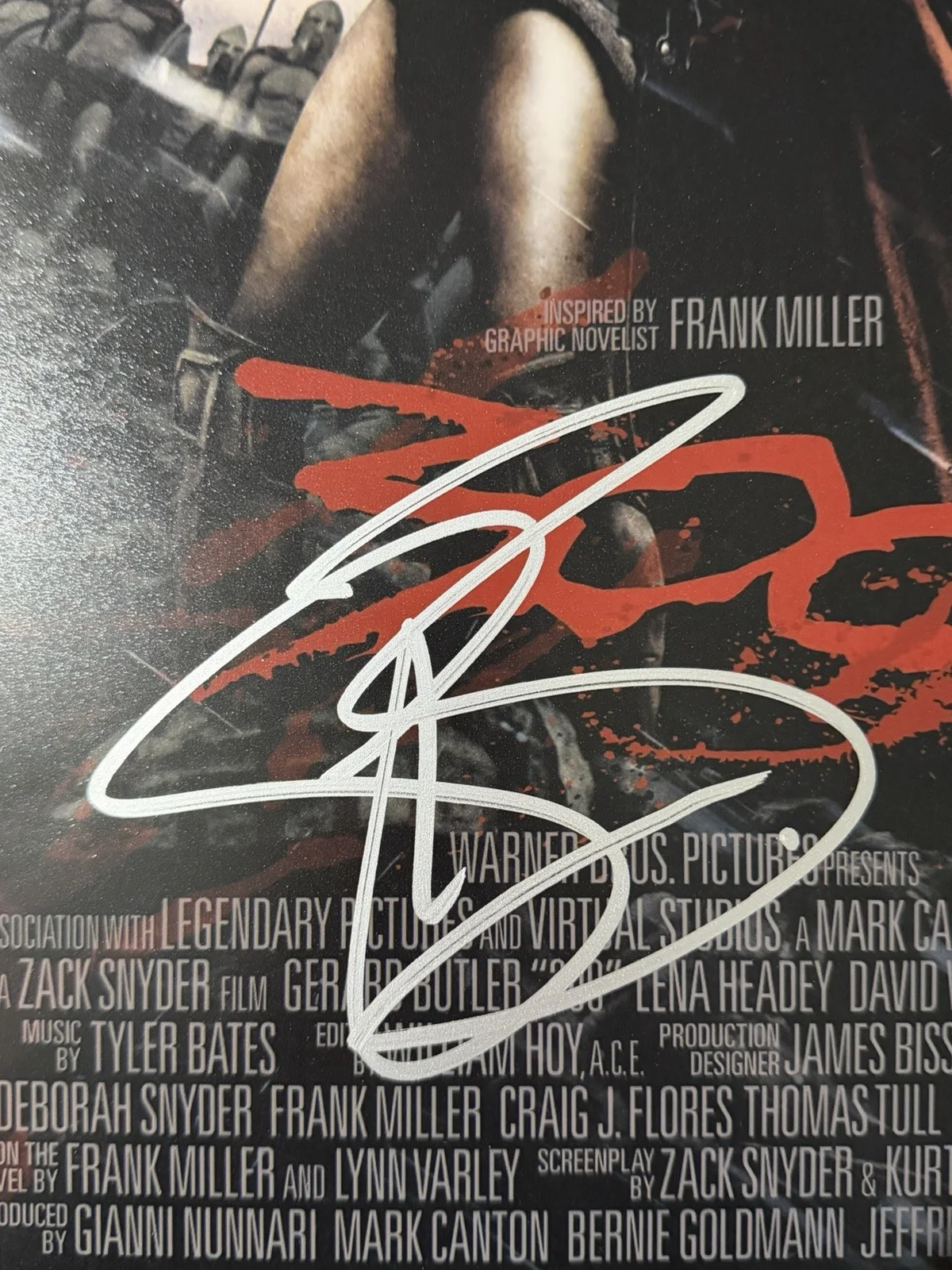 Gerard Butler — GERARD BUTLER SIGNED 11x17 PHOTO 300 LEONIDAS AUTOGRAPH BECKETT COA BV18544, изображение 2