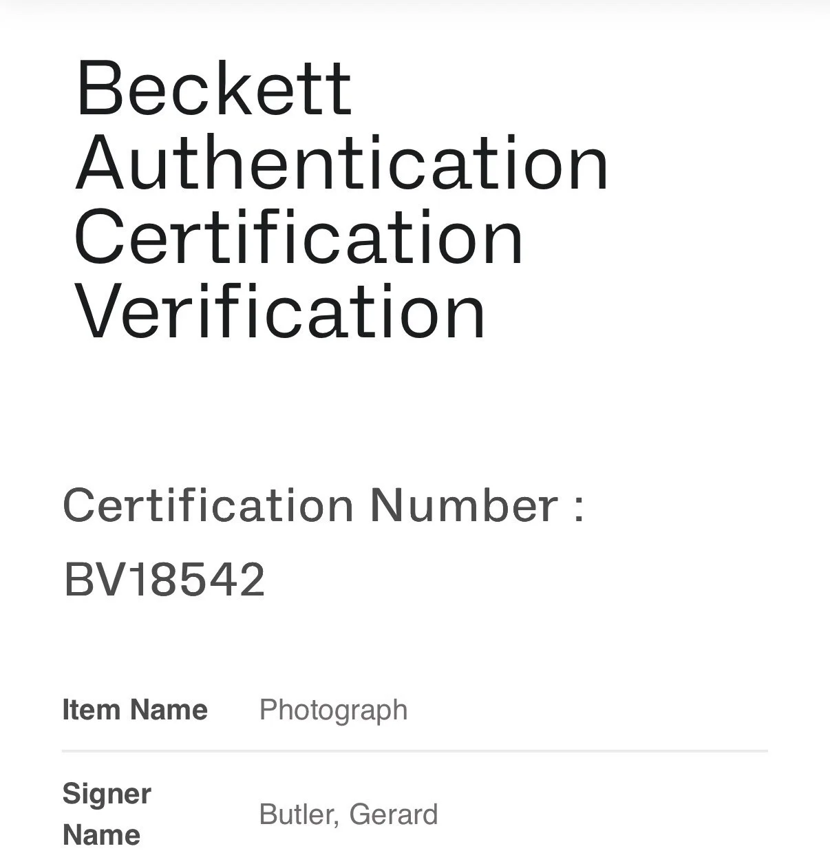 Gerard Butler — GERARD BUTLER SIGNED HOW TO TRAIN YOUR DRAGON 11x17 AUTOGRAPH PHOTO BECKETT-C, изображение 4