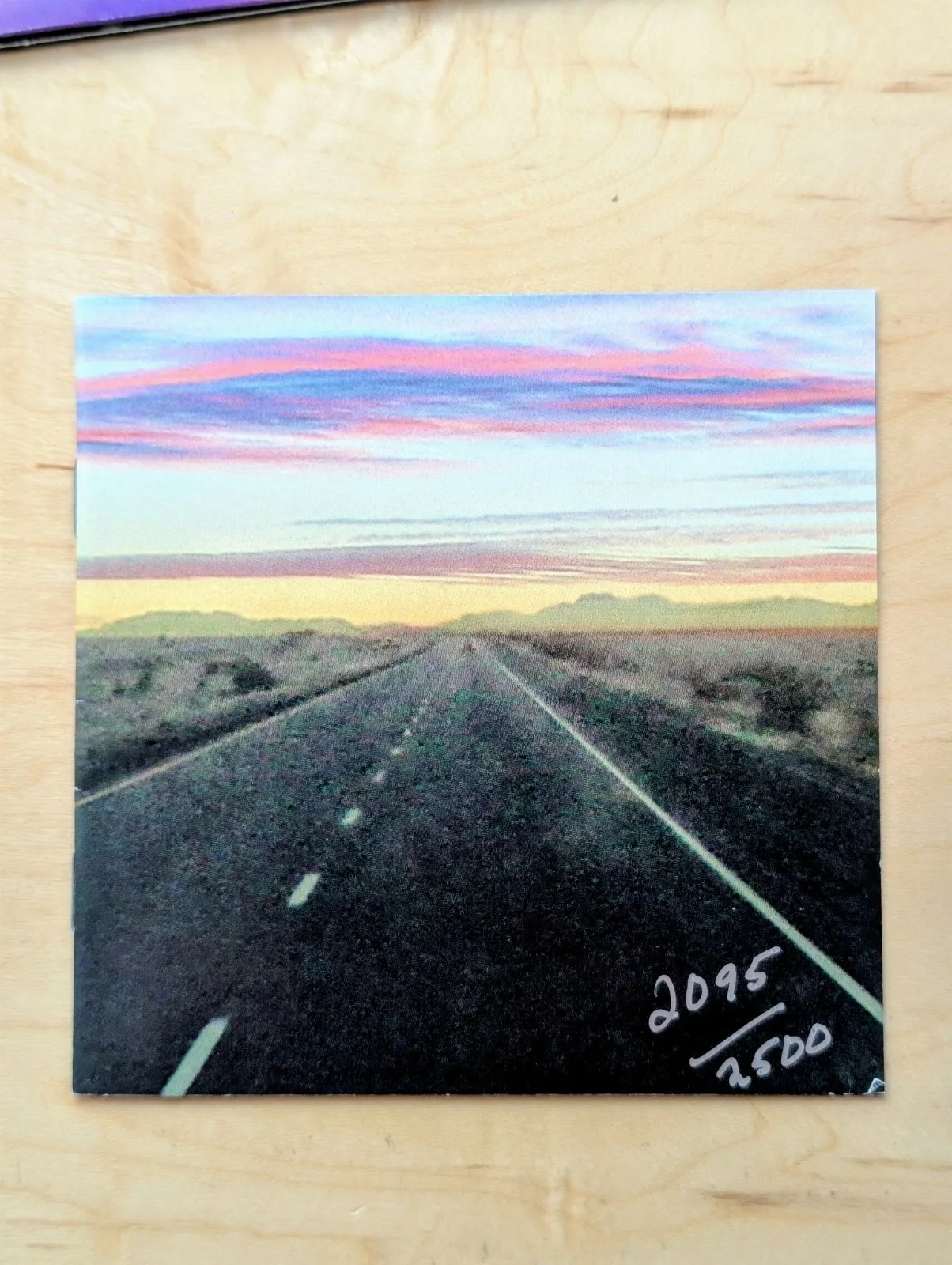 OAR Any Time Now Signed Marc Roberge Booklet + Bandw/ TriFold Numbered 2095/2500, image 3