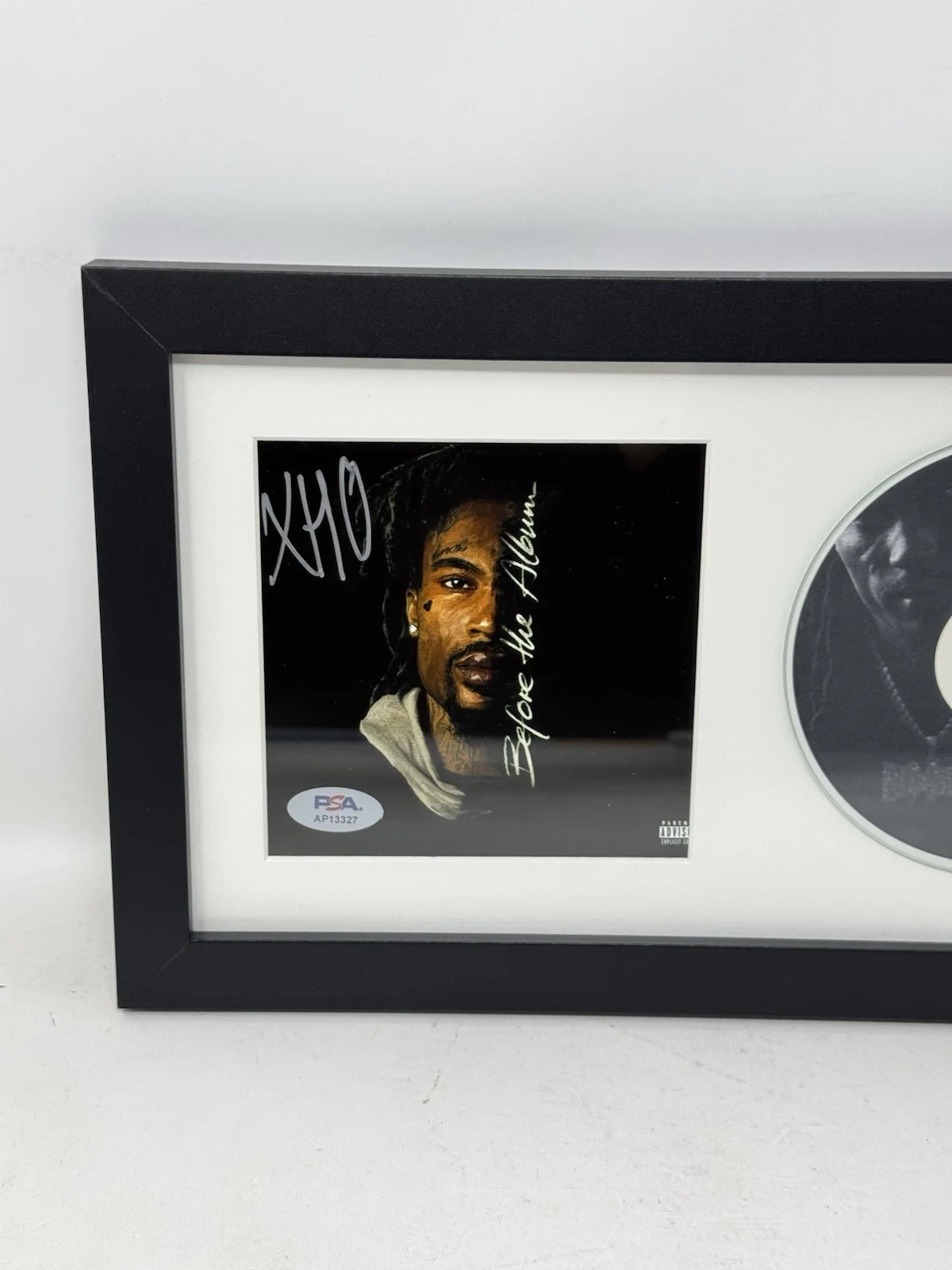 HUNXHO SIGNED AUTOGRAPH BEFORE THE ALBUM CD PSA/DNA COA FRAMED CLOSER TO OVER, изображение 2