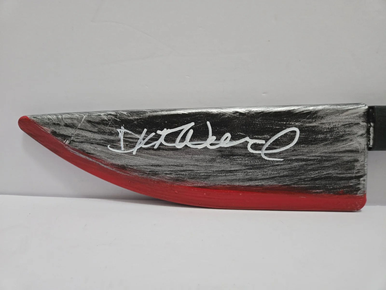 Dick Wieand Autographed Knife FRIDAY THE 13TH PART V - No COA, image 2