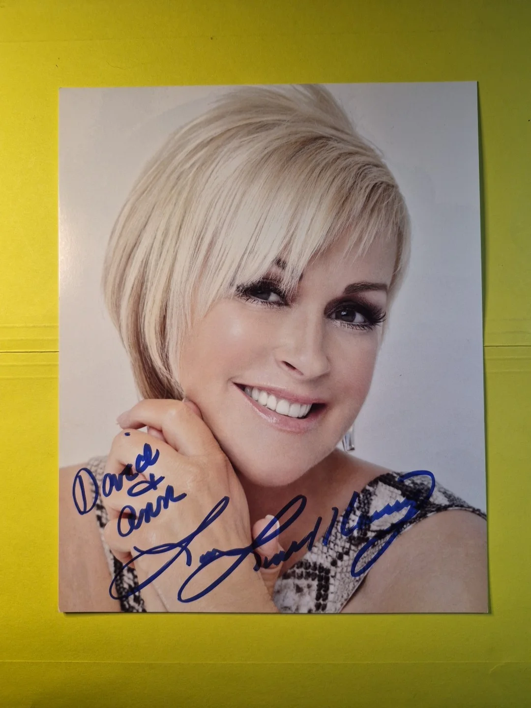Lorrie Morgan Signed, Autographed, 8x10 Photo, Inscribed David & Ann, изображение 2