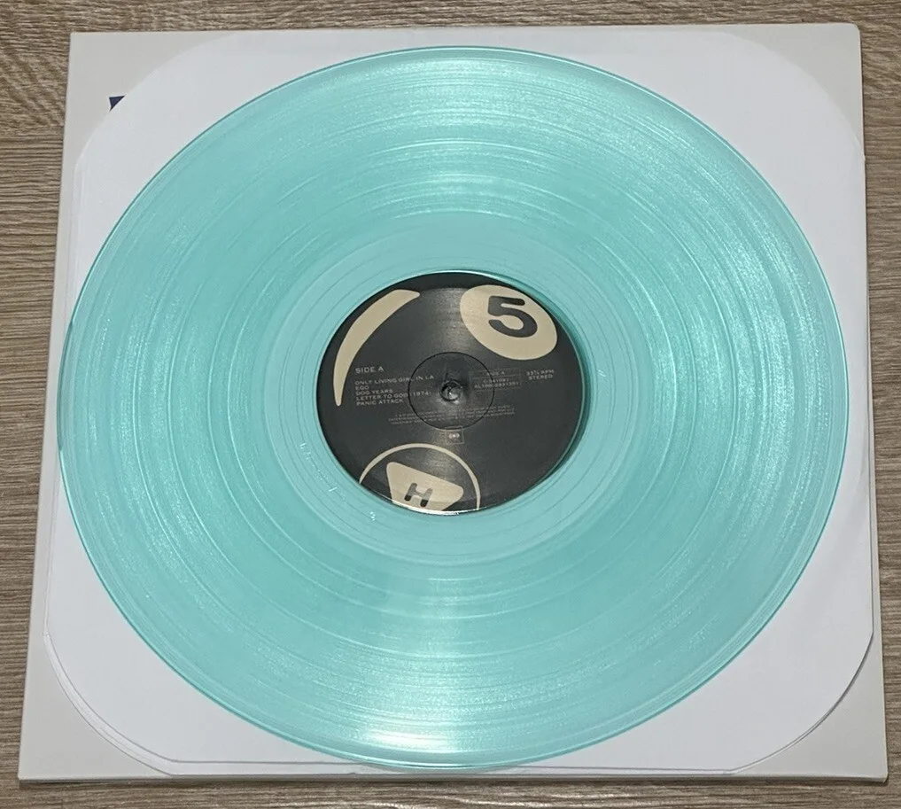 HALSEY SIGNED THE GREAT IMPERSONATOR ALBUM AUSTIN SHOW TEAL LP VINYL BECKETT COA, изображение 3