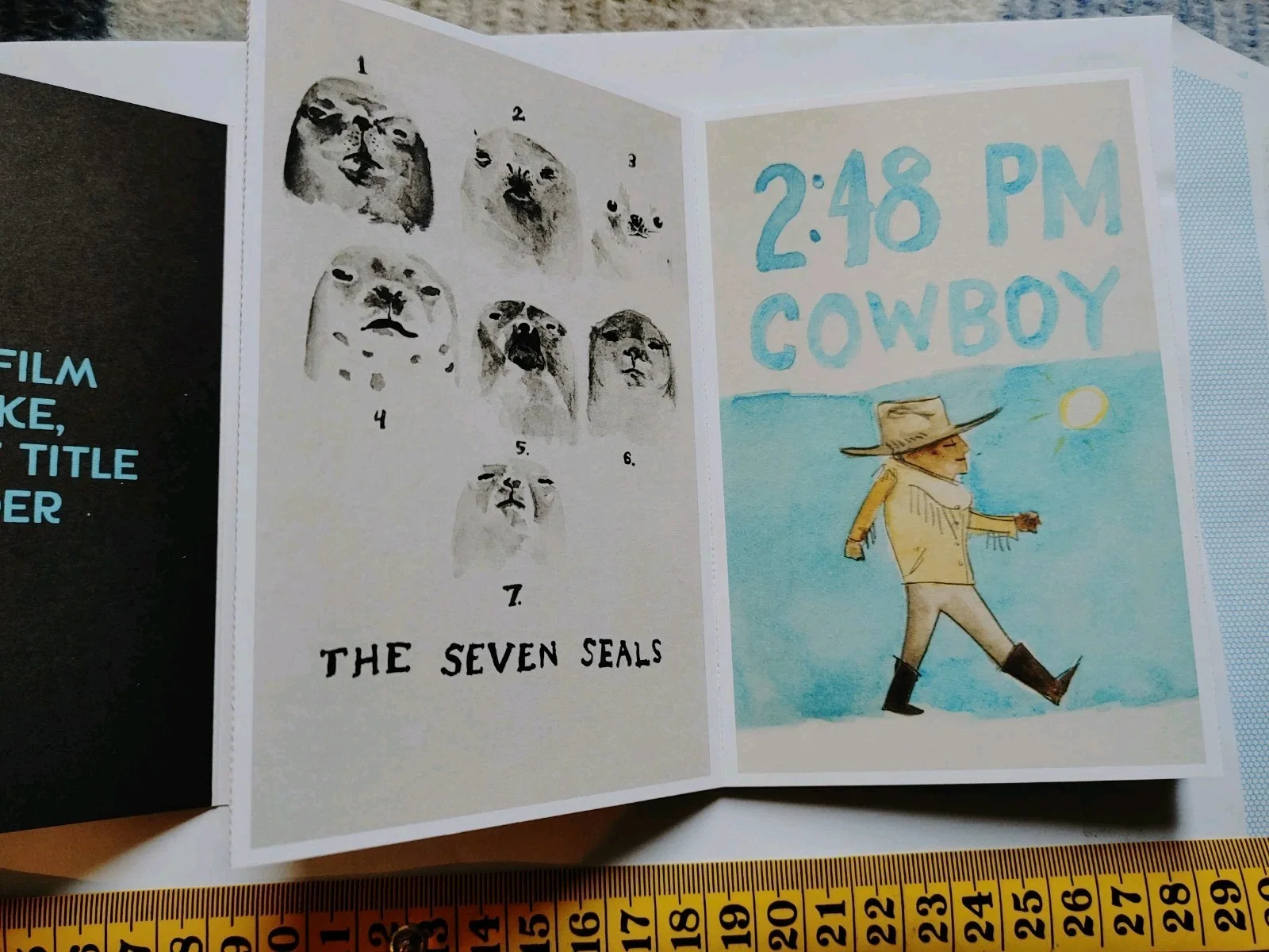 ME AND EARL AND THE DYING GIRL D/S ORIGINAL MOVIE POSTCARD Artwork set Rare, изображение 5
