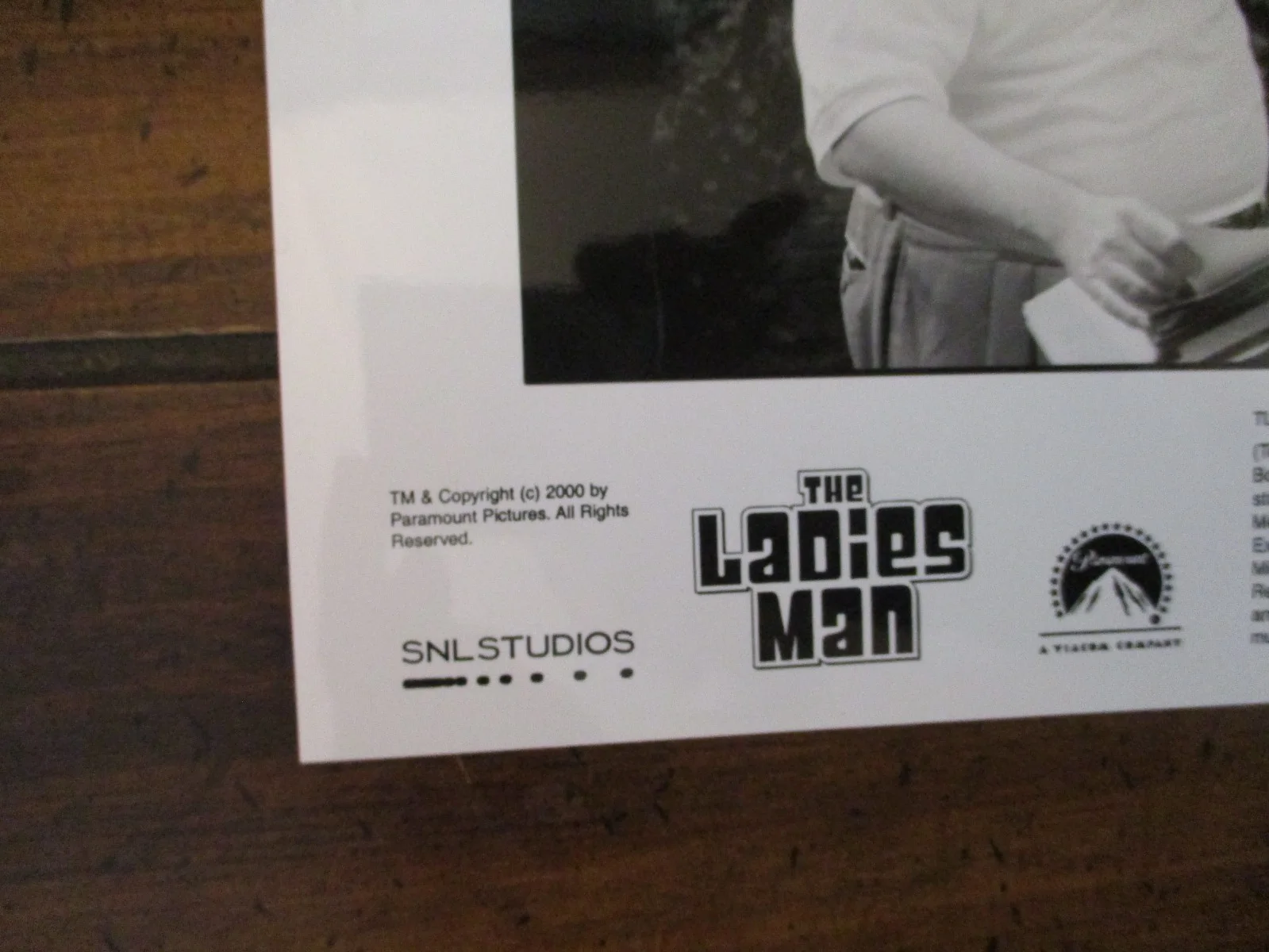 Tim Meadows/Lorne Michaels/Bob Weiss(THE LADIES MAN)2000 8 x 10 B&W Press Photo, image 4