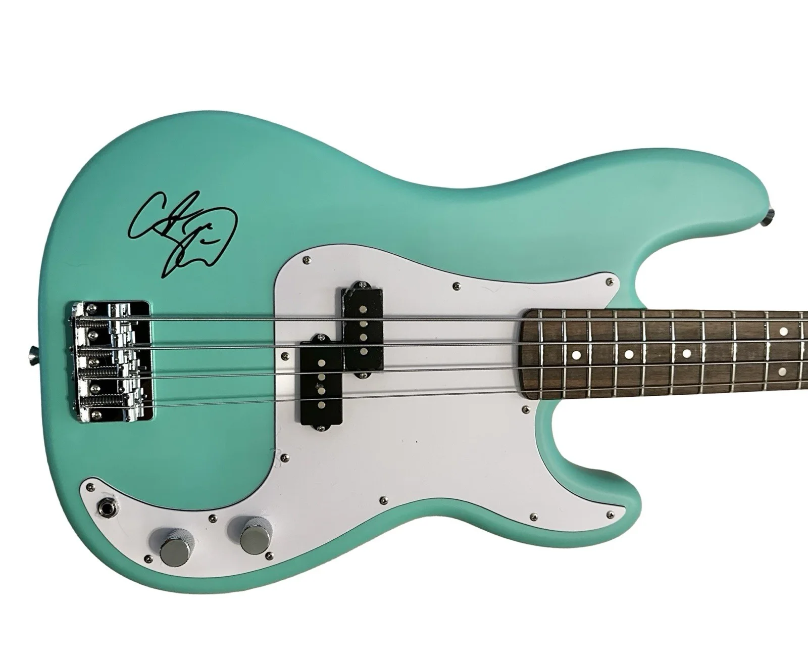ADAM SANDLER SIGNED FENDER BASS GUITAR SANDMAN SNL RACC TRUSTED SELLER, изображение 2