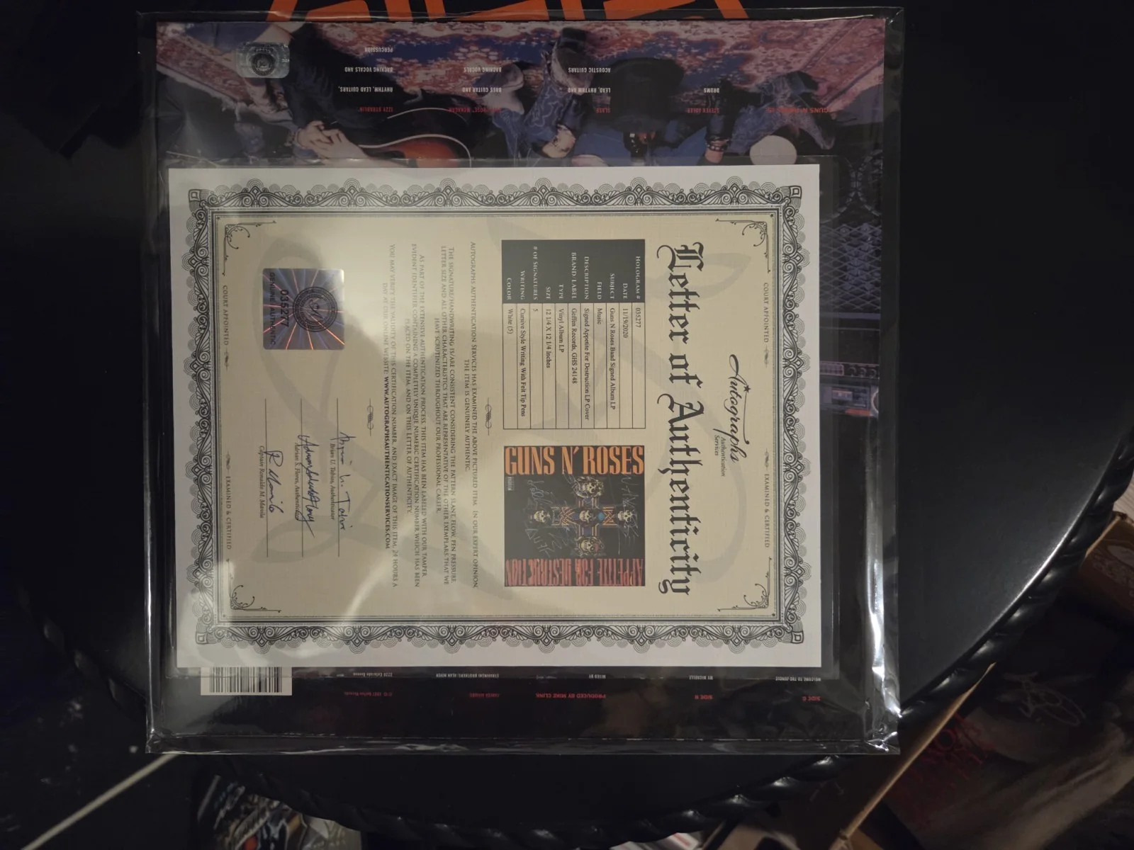 ✅️✅️GUNS N ROSES SIGNED, изображение 2