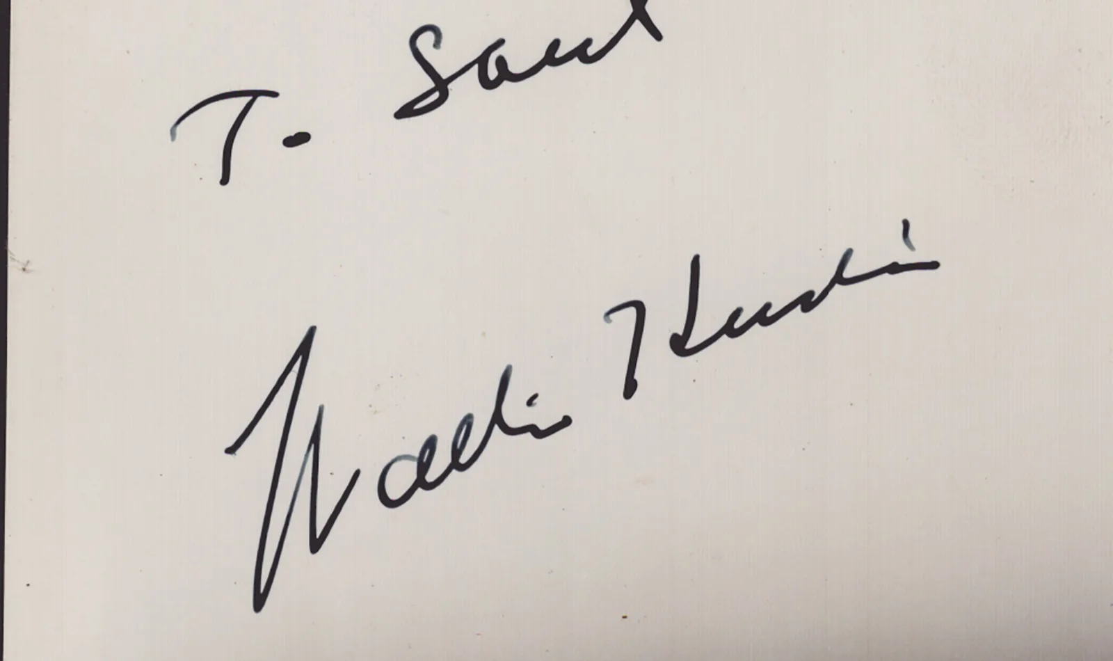 Walter Huston — WALTER HUSTON - AUTOGRAPHED INSCRIBED PHOTOGRAPH CIRCA 1938, image 2