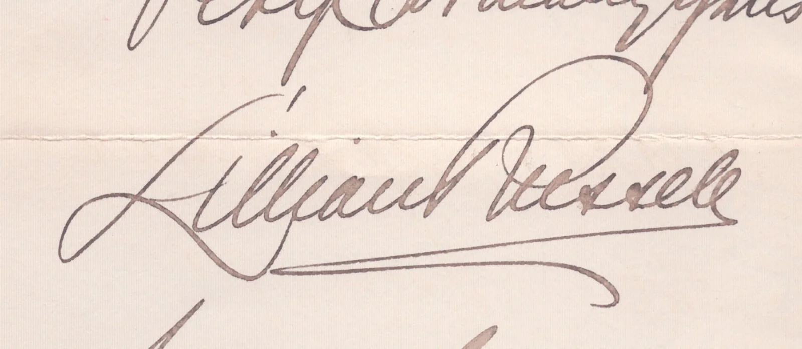 Lillian Russell — LILLIAN RUSSELL - AUTOGRAPH LETTER SIGNED 02/08/1899, image 2
