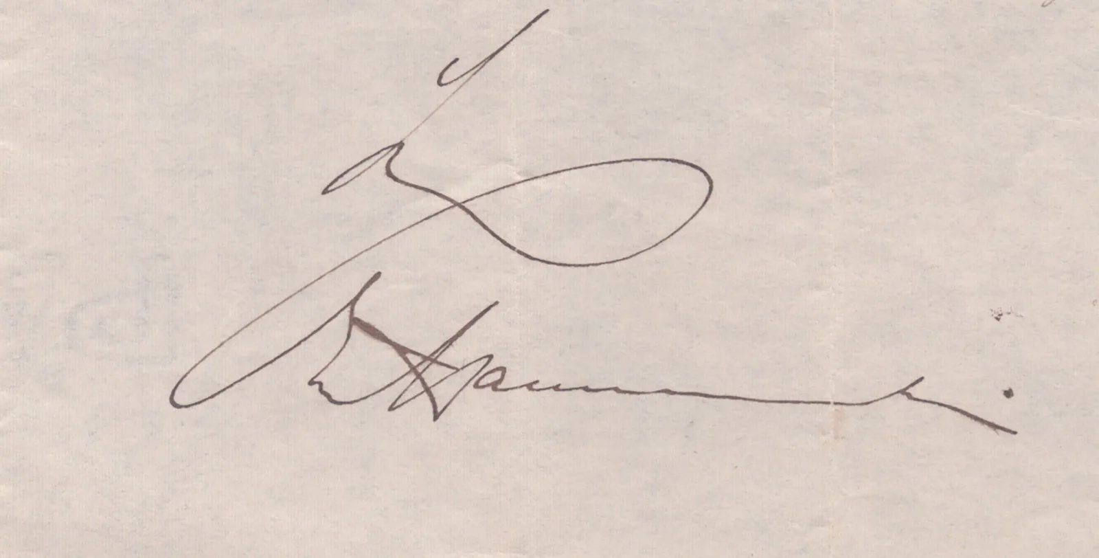 Oscar Hammerstein — OSCAR HAMMERSTEIN - AUTOGRAPH LETTER SIGNED 03/20/1911, image 2