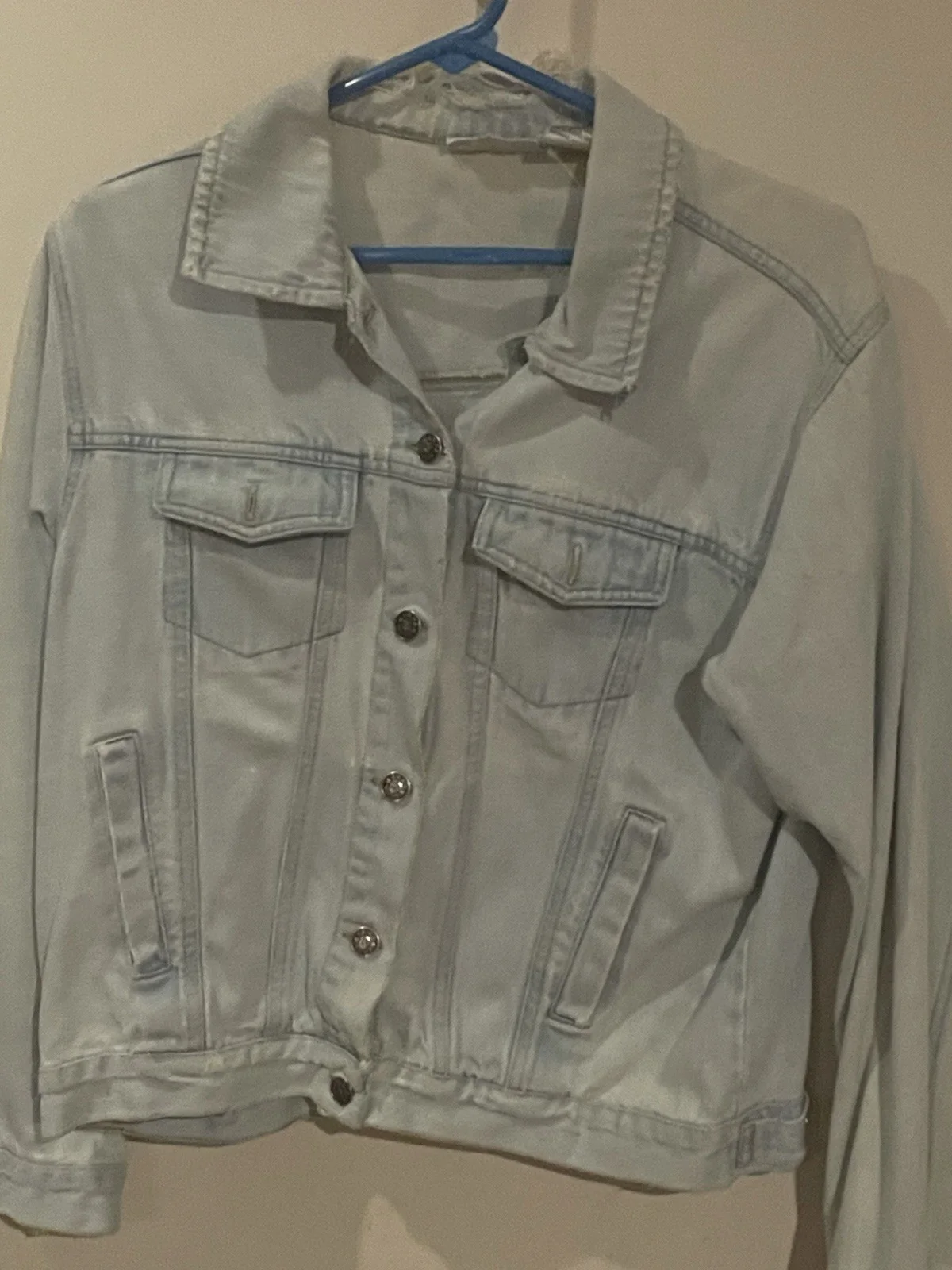 Vintage Erika & Co Denim Jacket Womens M Signed By Guy Clark & James McMurtry +, image 3