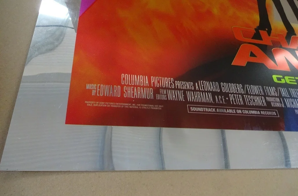 Charlie's Angels Original 2000 Metallic Roll Quad Movie Poster. Mint 40" x 30", image 2