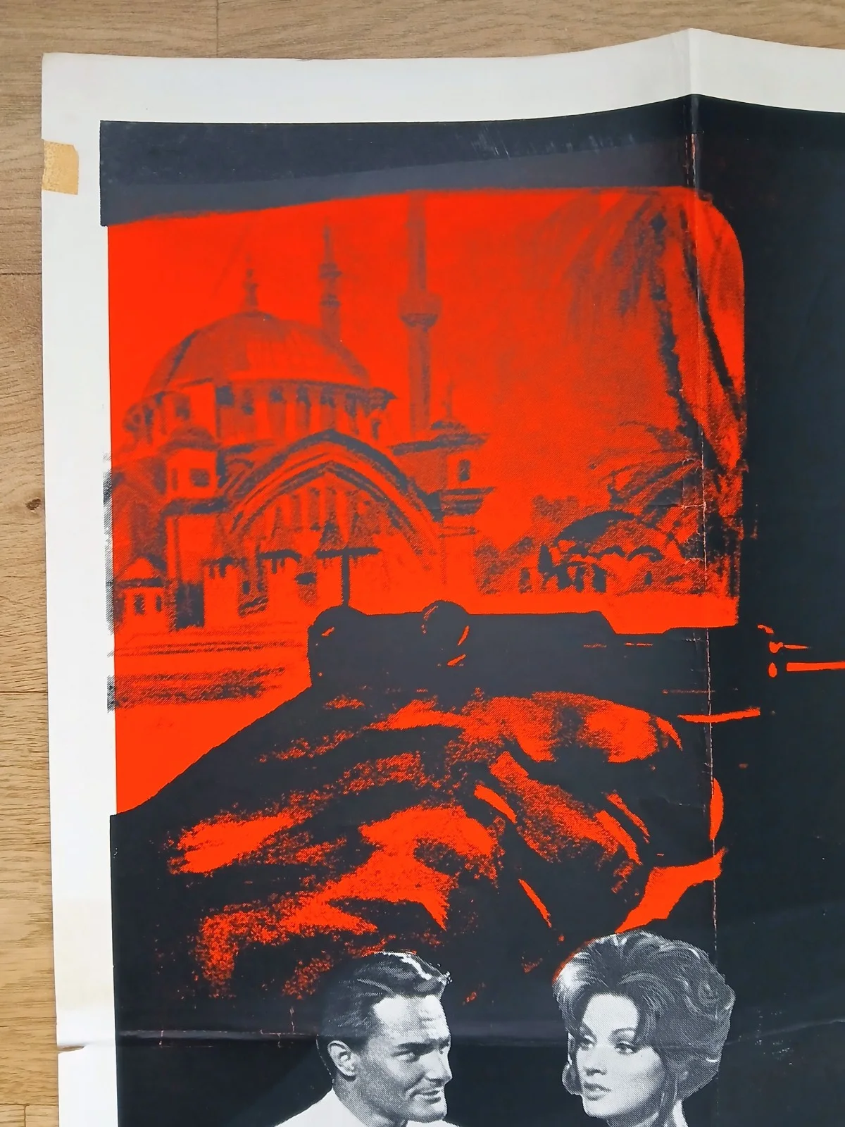 OPERATION POKER (1965) original UK quad poster - espionage spy crime thriller, изображение 2