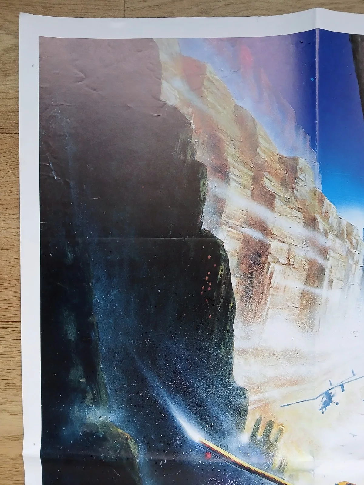 SLIPSTREAM (1989) original quad poster -Mark Hamill, Bob Peck,Bill Paxton sci-fi, изображение 2