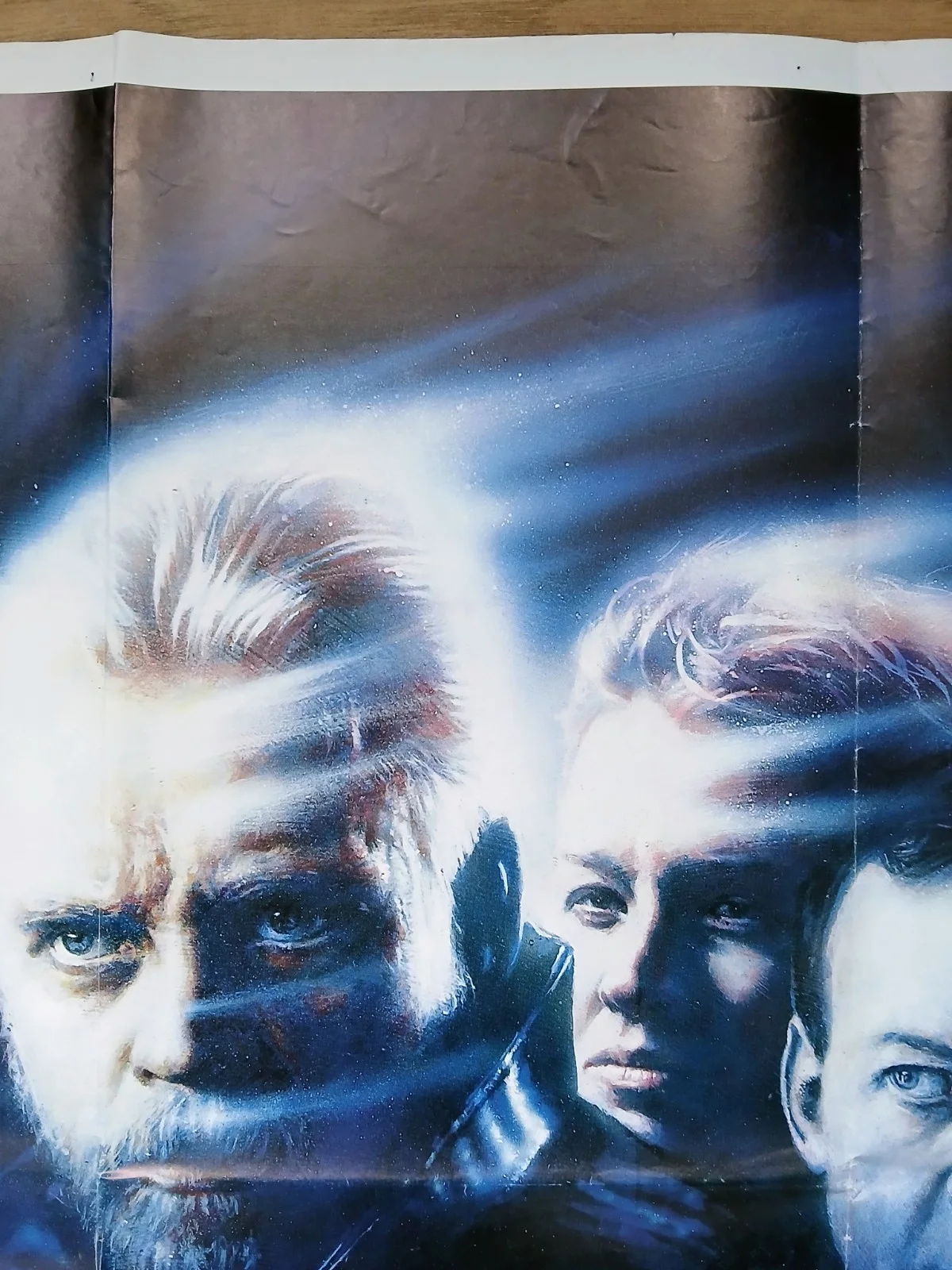 SLIPSTREAM (1989) original quad poster -Mark Hamill, Bob Peck,Bill Paxton sci-fi, изображение 4