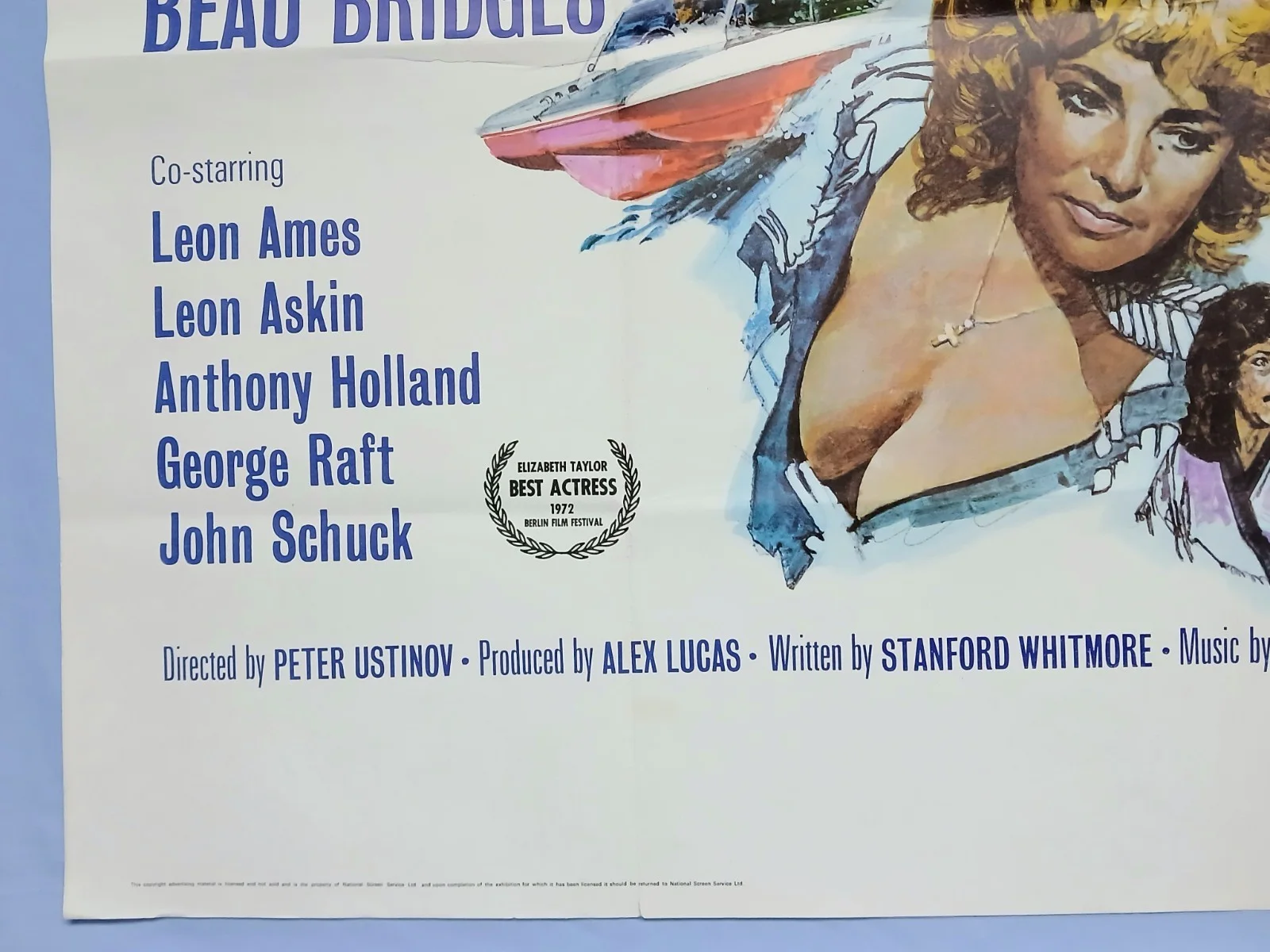 HAMMERSMITH IS OUT (1972) original quad poster -Richard Burton, Elizabeth Taylor, image 4