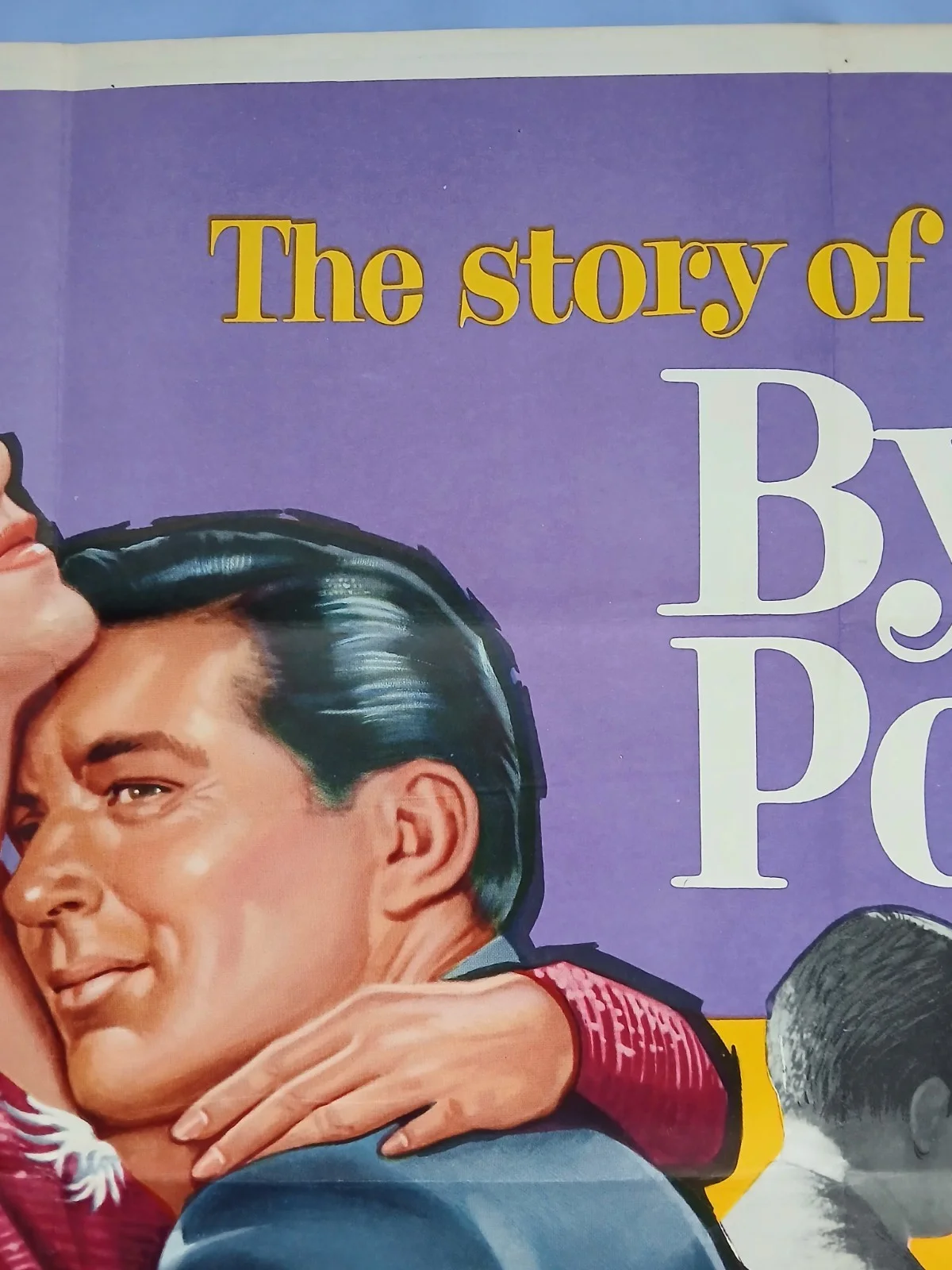 BY LOVE POSSESSED (1961) rare original UK quad poster, image 3