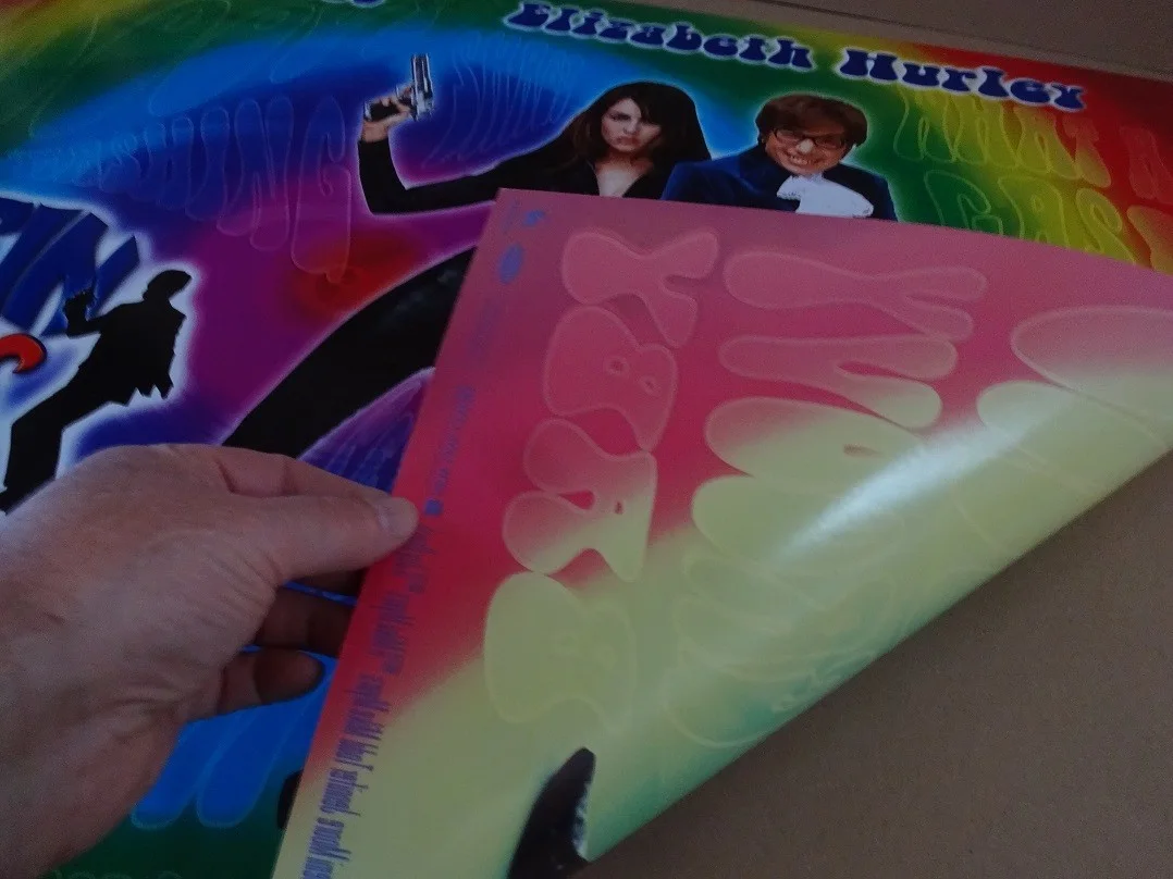 Austin Powers: International Man of Mystery Original 1997 Double Side Quad 40x30, image 2